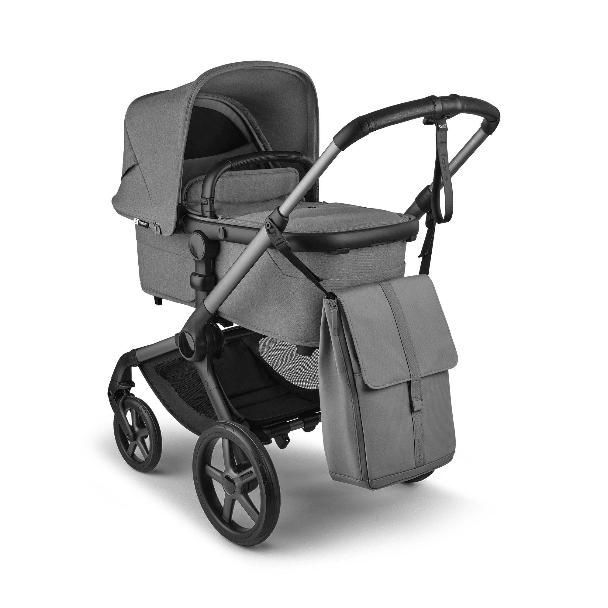Wickelrucksäcke, bugaboo, Grau – Produktansicht