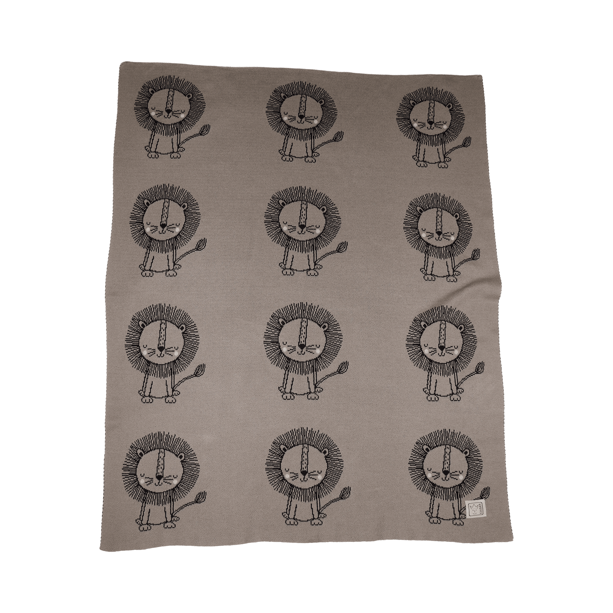 Baby-Strickdecke The Lion KAISER Braun 2000586703508 1