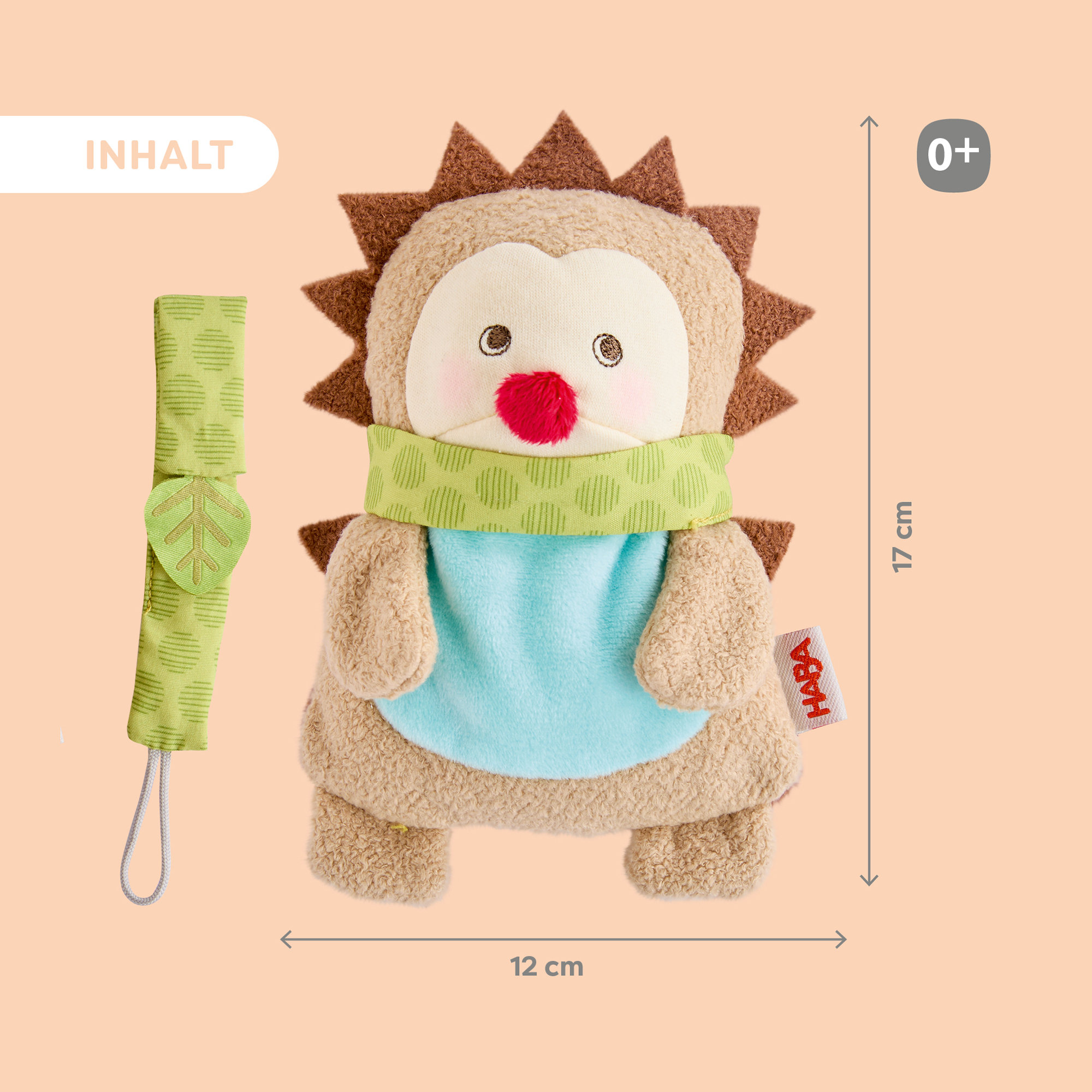 Kuscheltiere, HABA, Grün – Produktansicht