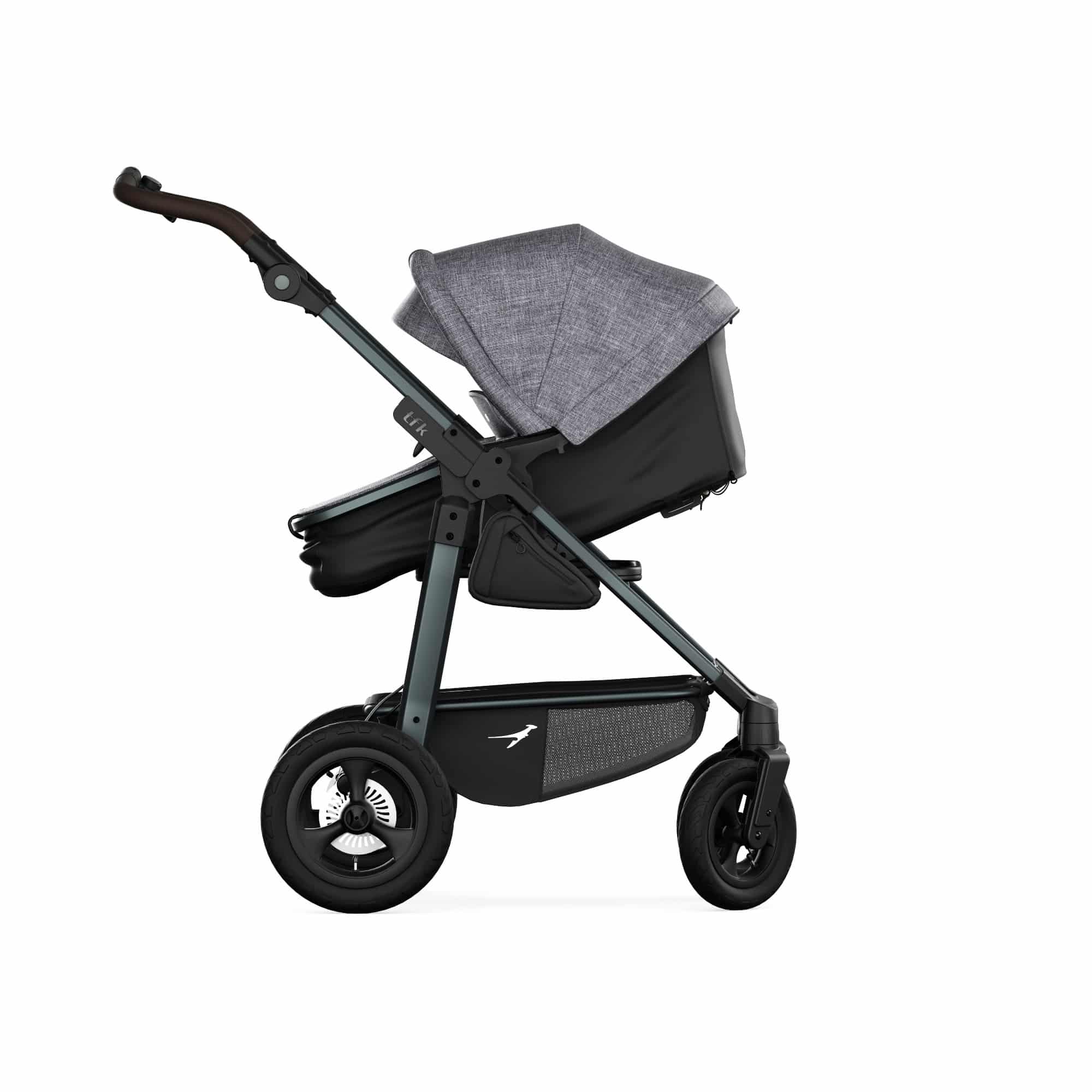 Kombi-Kinderwagen, tfk, Grau – Produktansicht