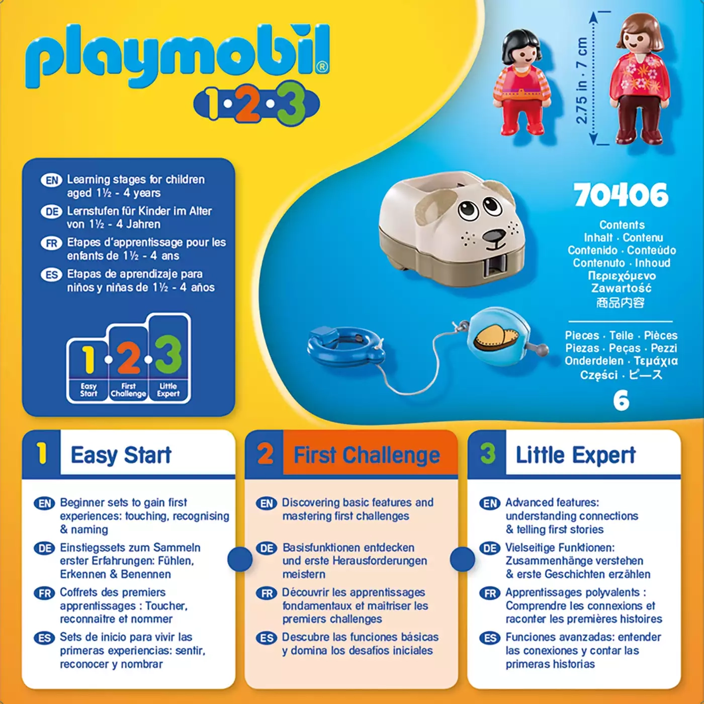 Konstruktionsspielzeug, playmobil, Braun – Produktansicht