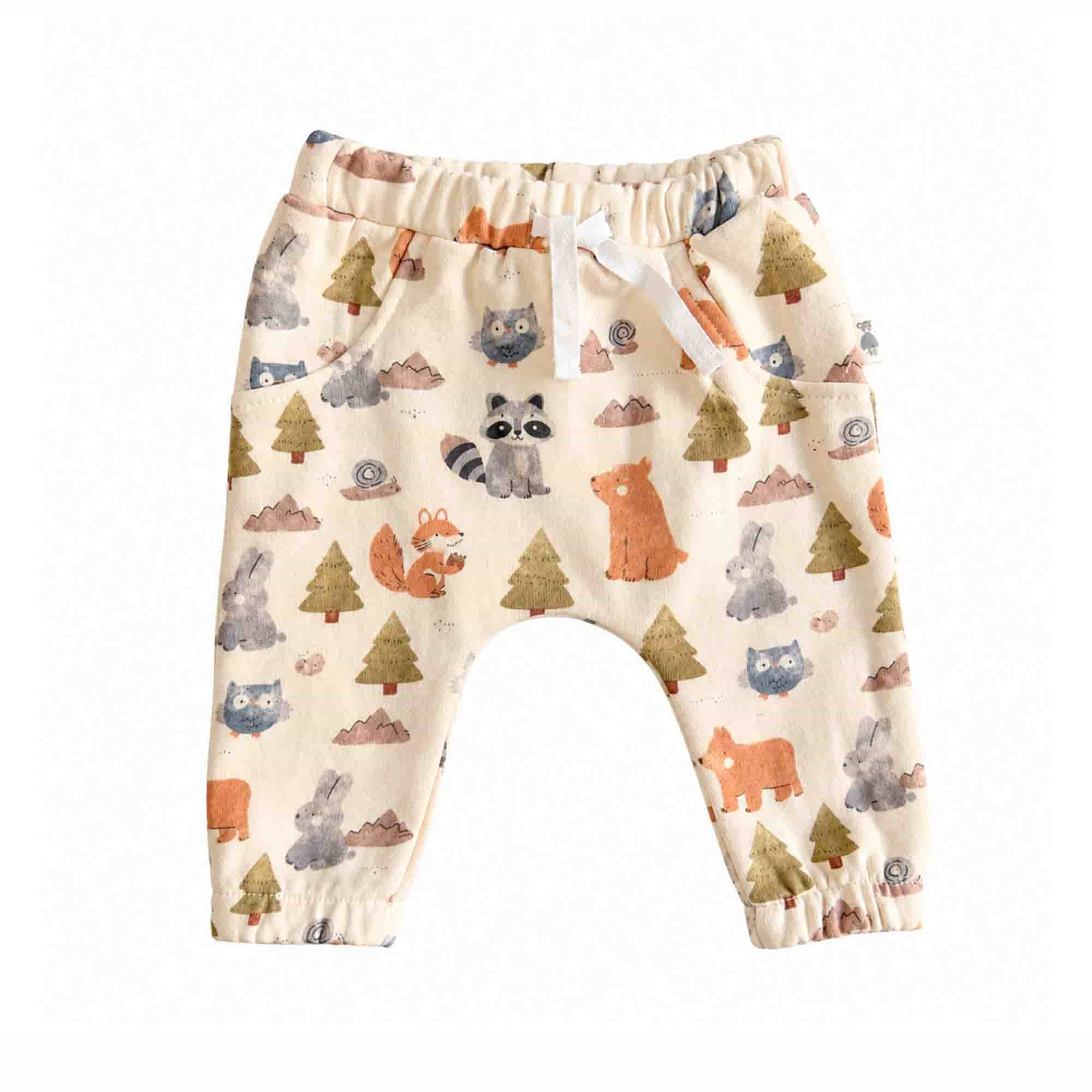 Jogginghosen, LITTLE, Weiß – Produktansicht
