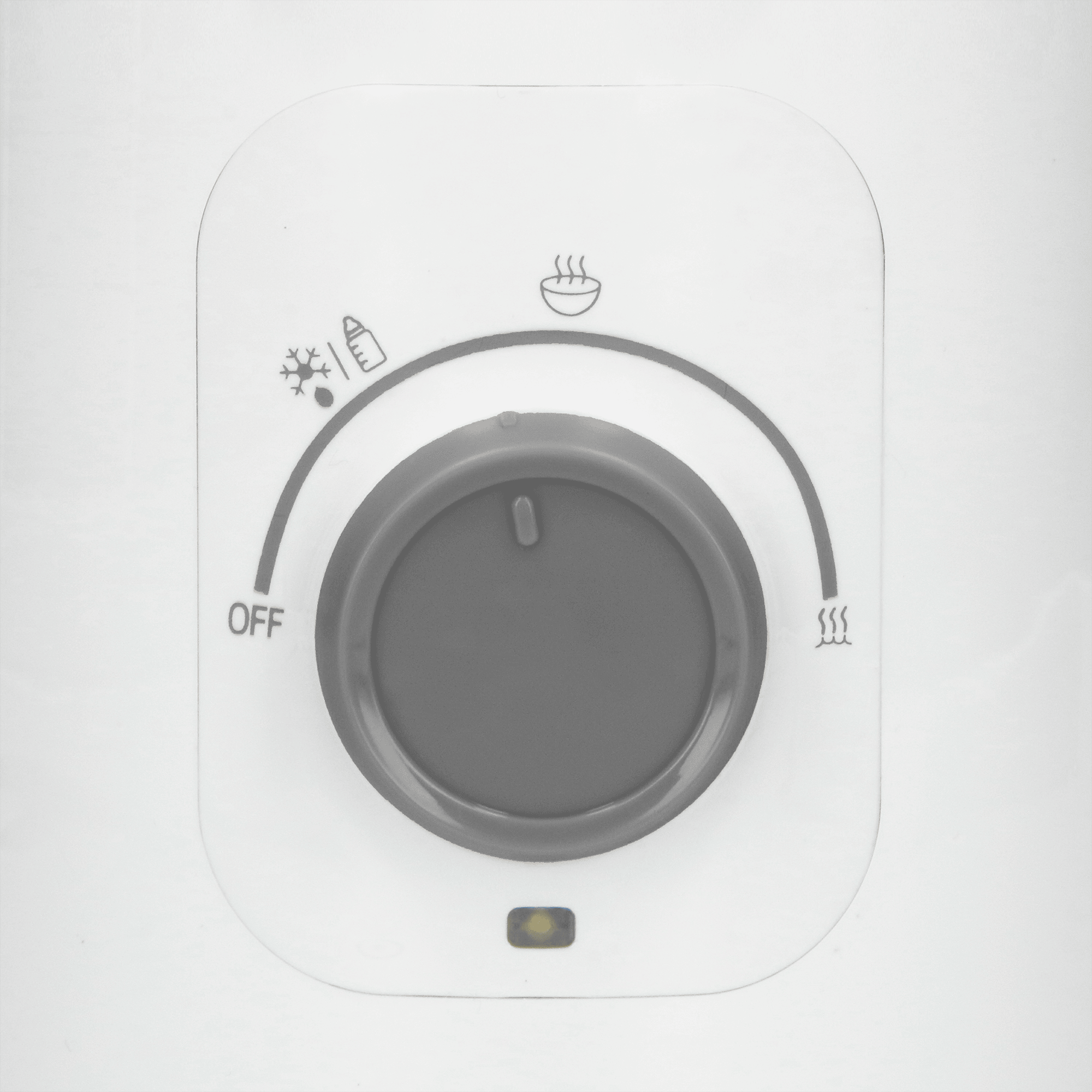 Babykostwärmer, Alecto baby, Weiß – Produktansicht