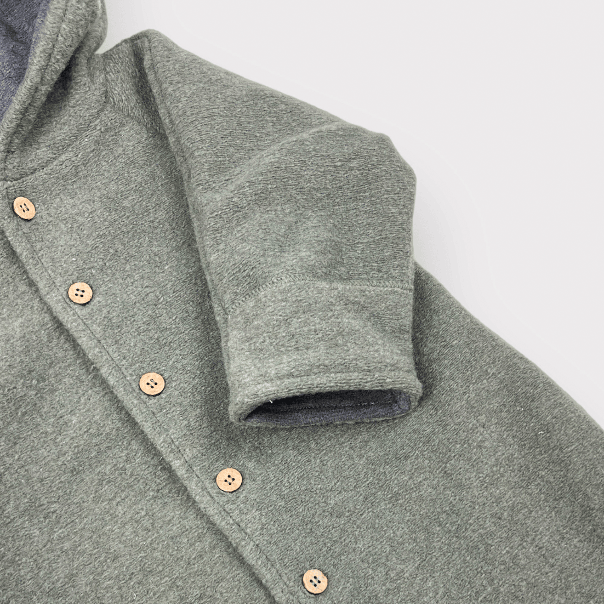 Wollwalk Overalls, LITTLE ONE, Grün – Besonderheit: aus Wolle und Baumwolle