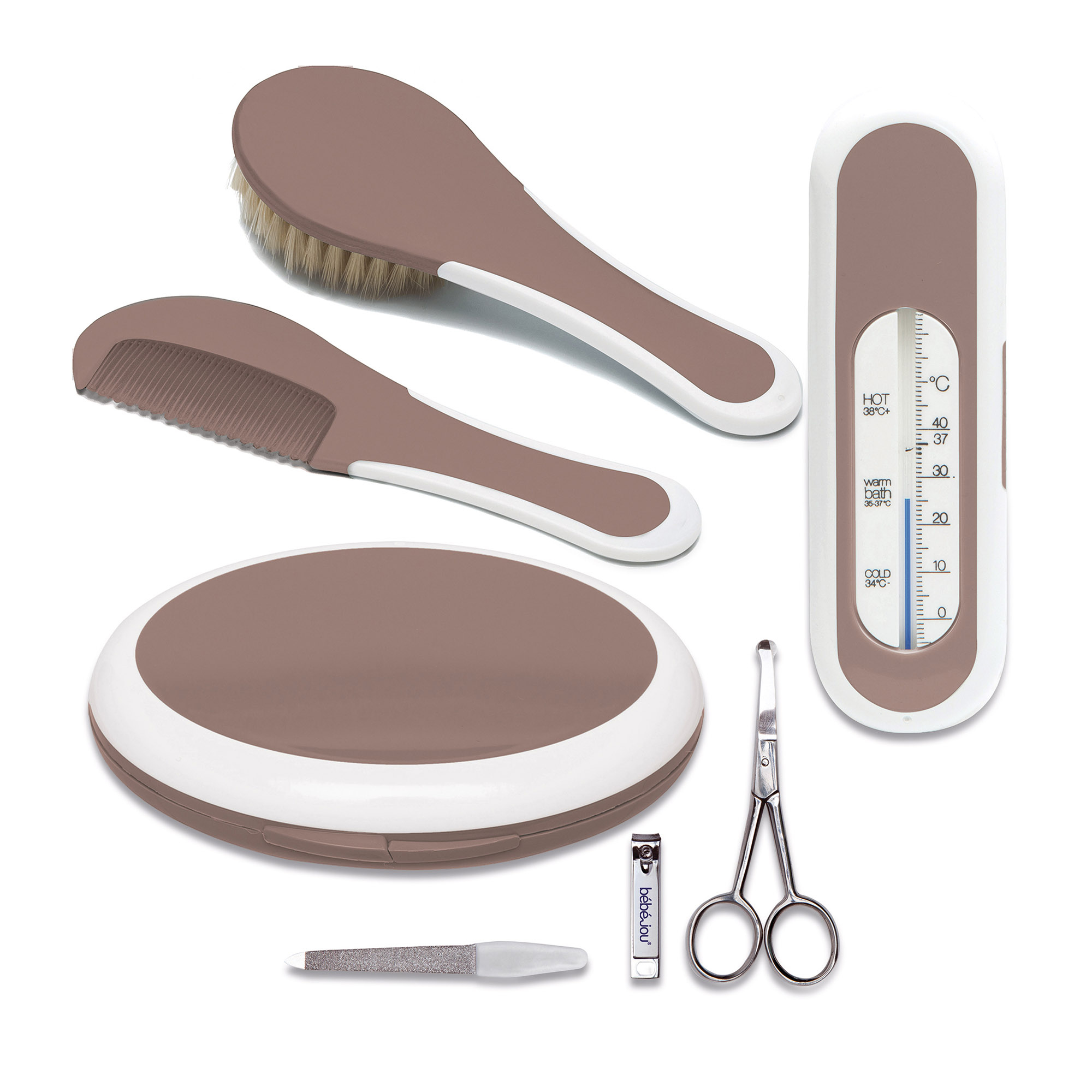 Babypflege-Sets, bébé-jou, Braun – Produktansicht