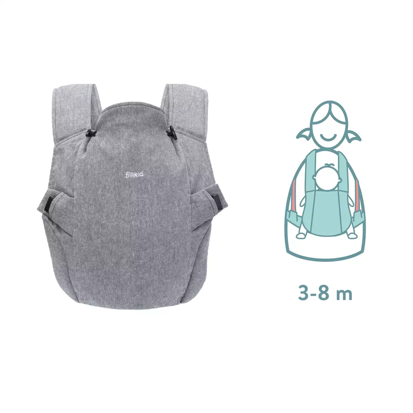 fillikid Tragen, fillikid, Blau – Produktansicht