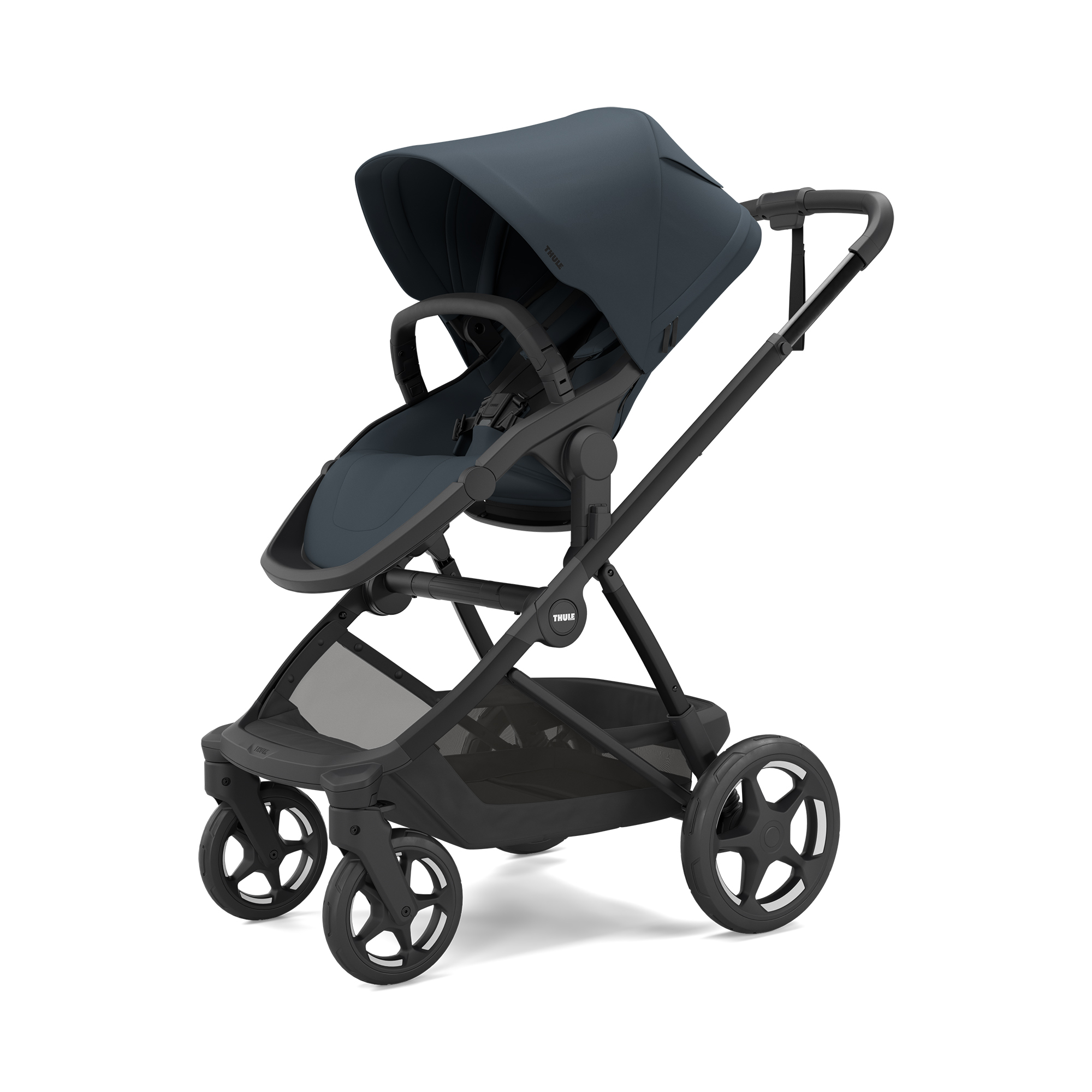 Kombi-Kinderwagen, THULE, Blau – Produktansicht