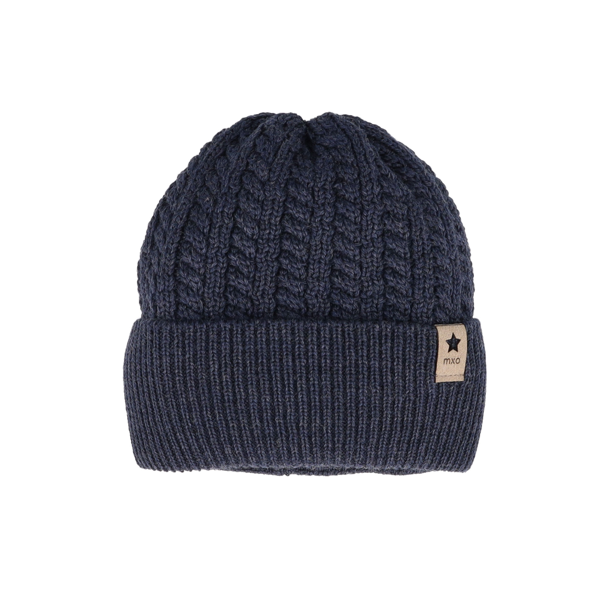 Strickmützen, MaxiMo, Blau – Produktansicht
