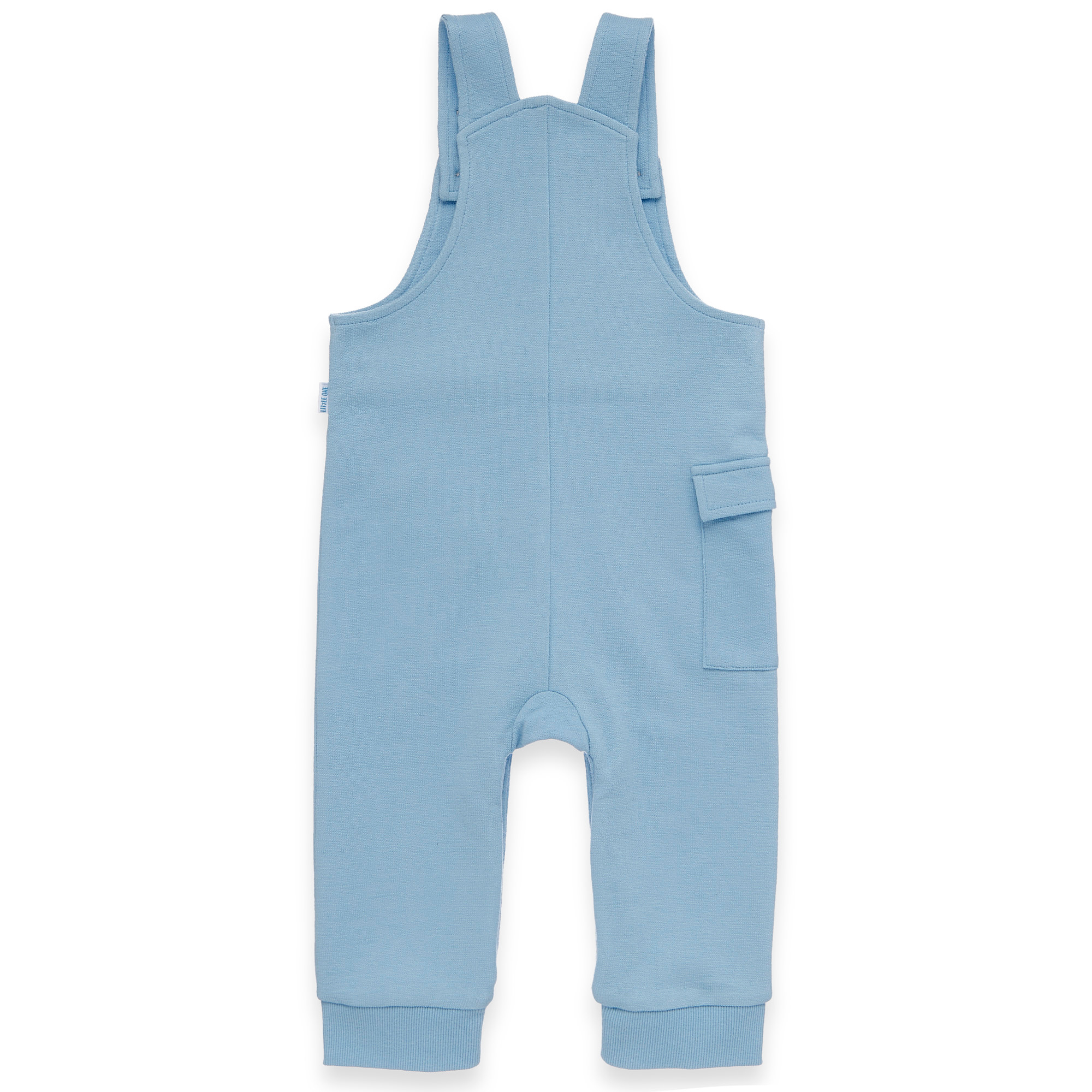 Latzhosen, LITTLE ONE, Blau – Besonderheit: aus 100% Baumwolle