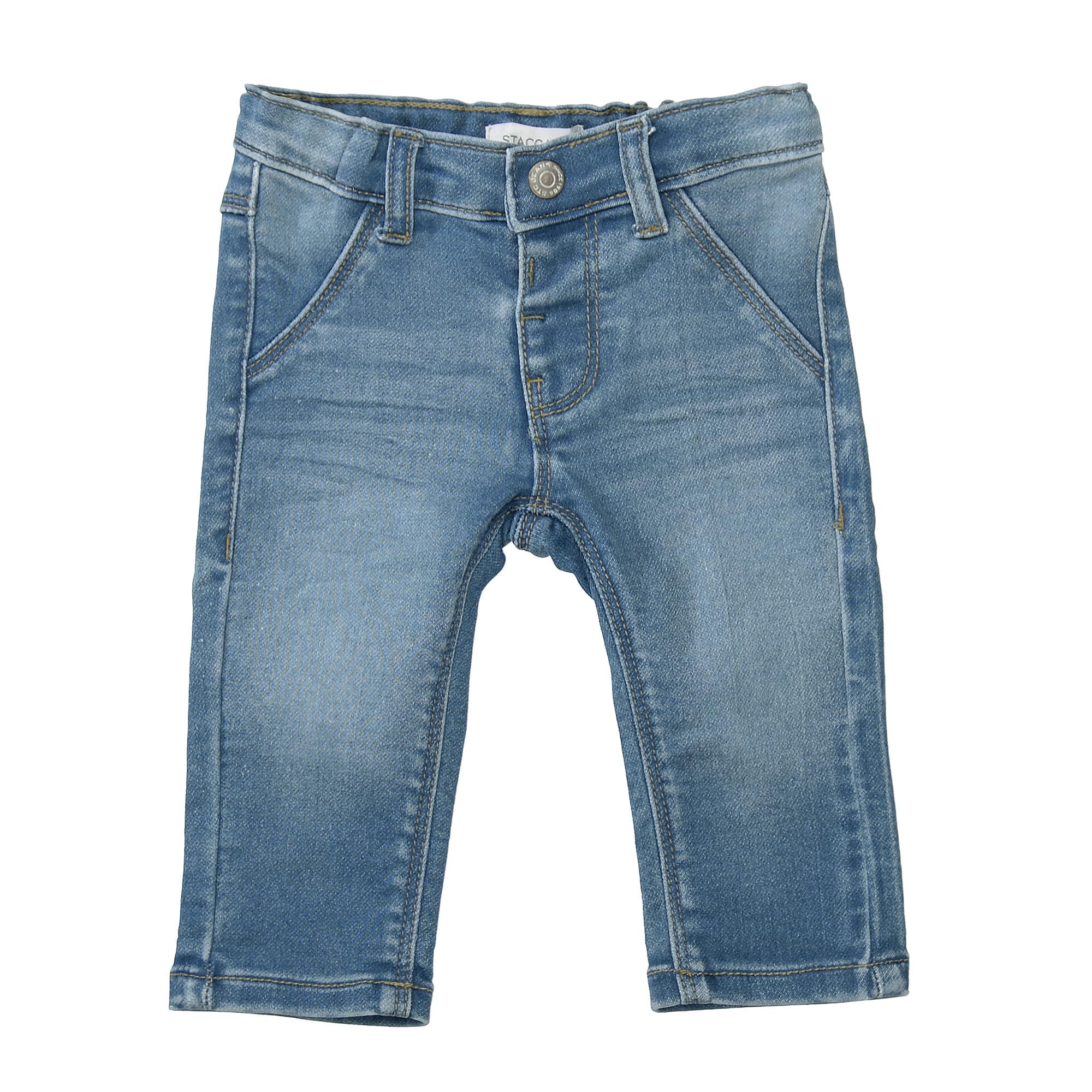 Jeanshosen, STACCATO, Blau – Besonderheit: aus 89% Baumwolle