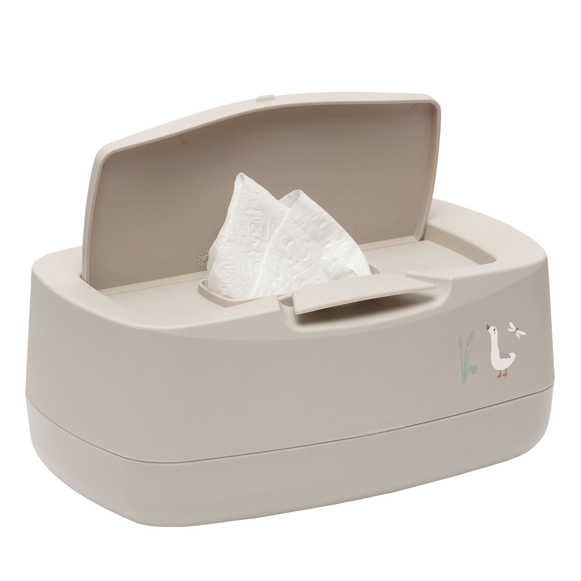 Feuchttücherboxen, bébé-jou, Beige – Produktansicht