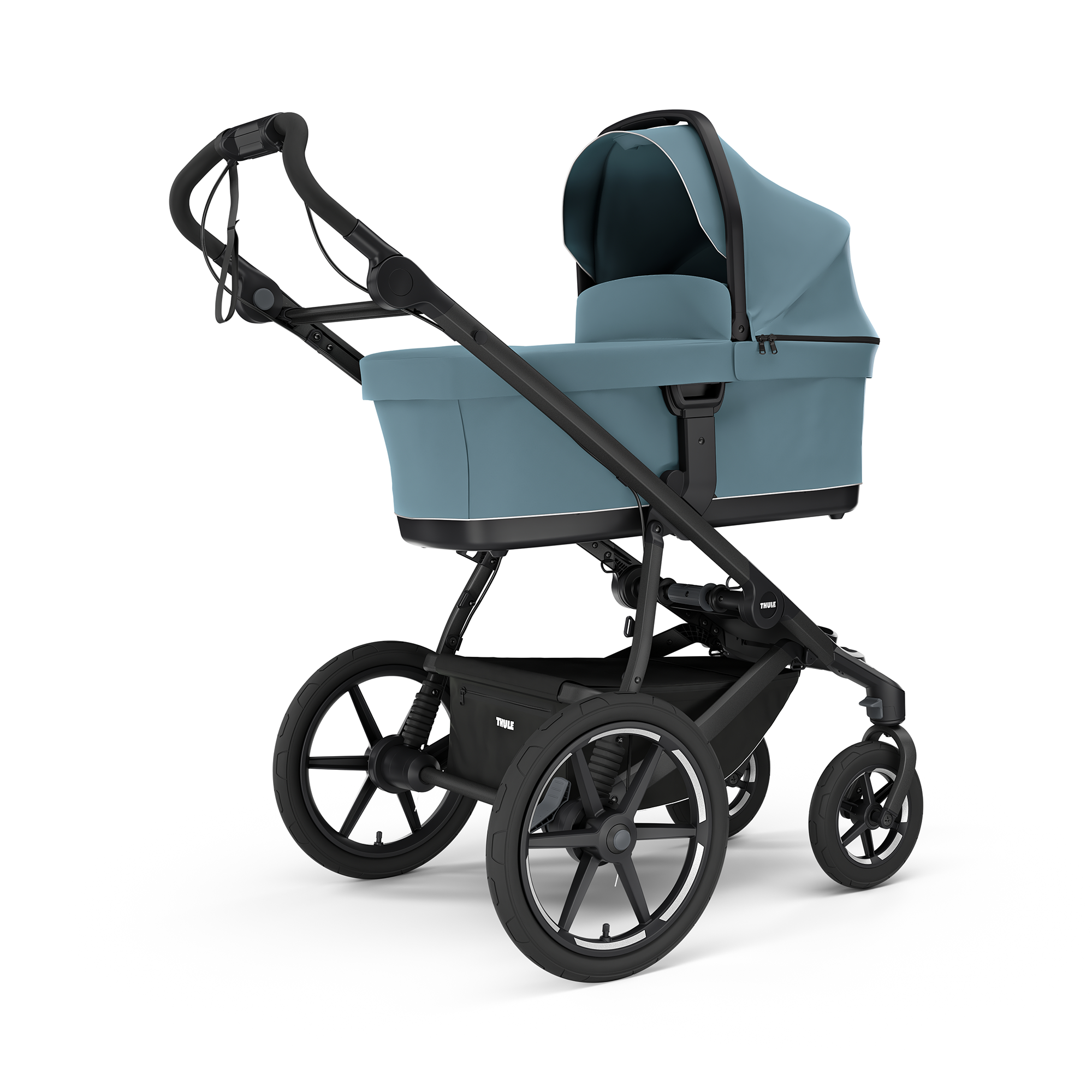 Kombi-Kinderwagen, THULE, Blau – Produktansicht