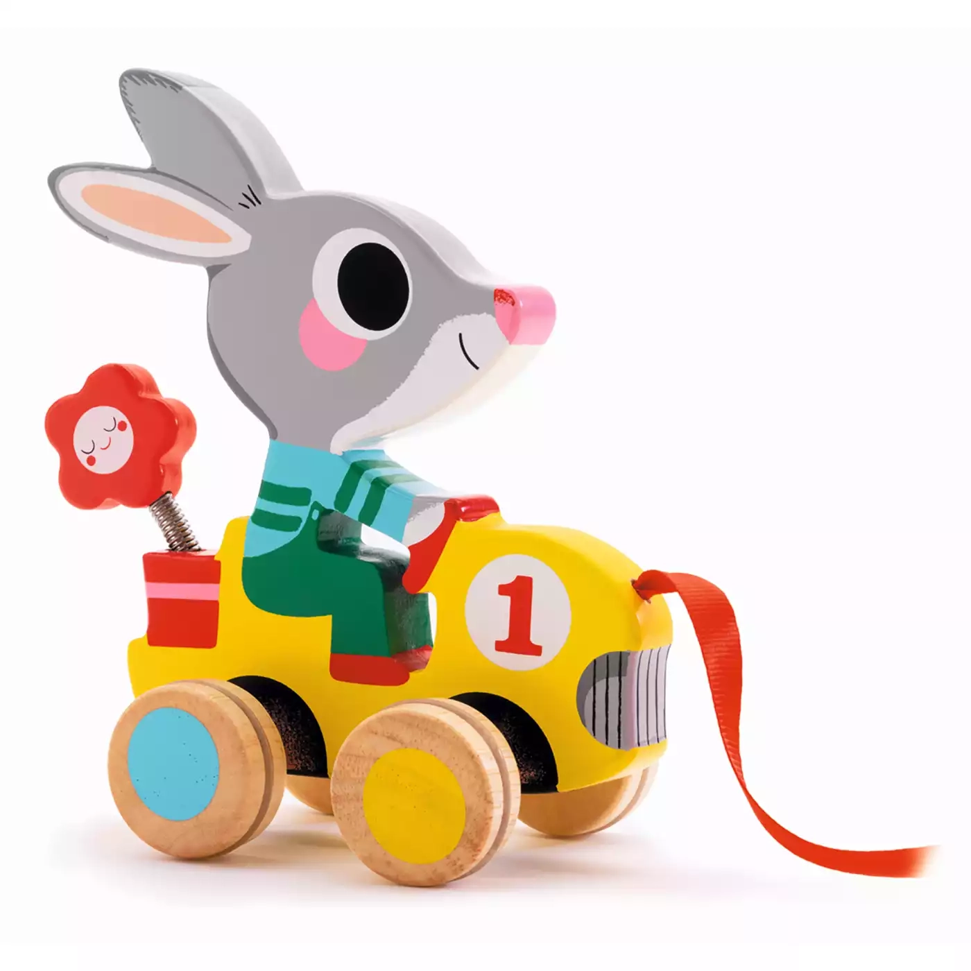 Nachziehtiere, DJECO, Mehrfarbig – Besonderheit: animiert zum selbstständigen Laufen
