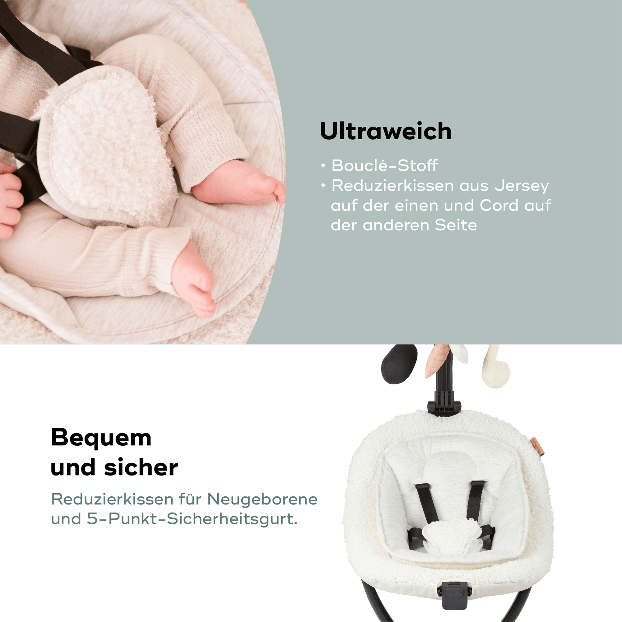 Wippen, babymoov, Weiß – Produktansicht