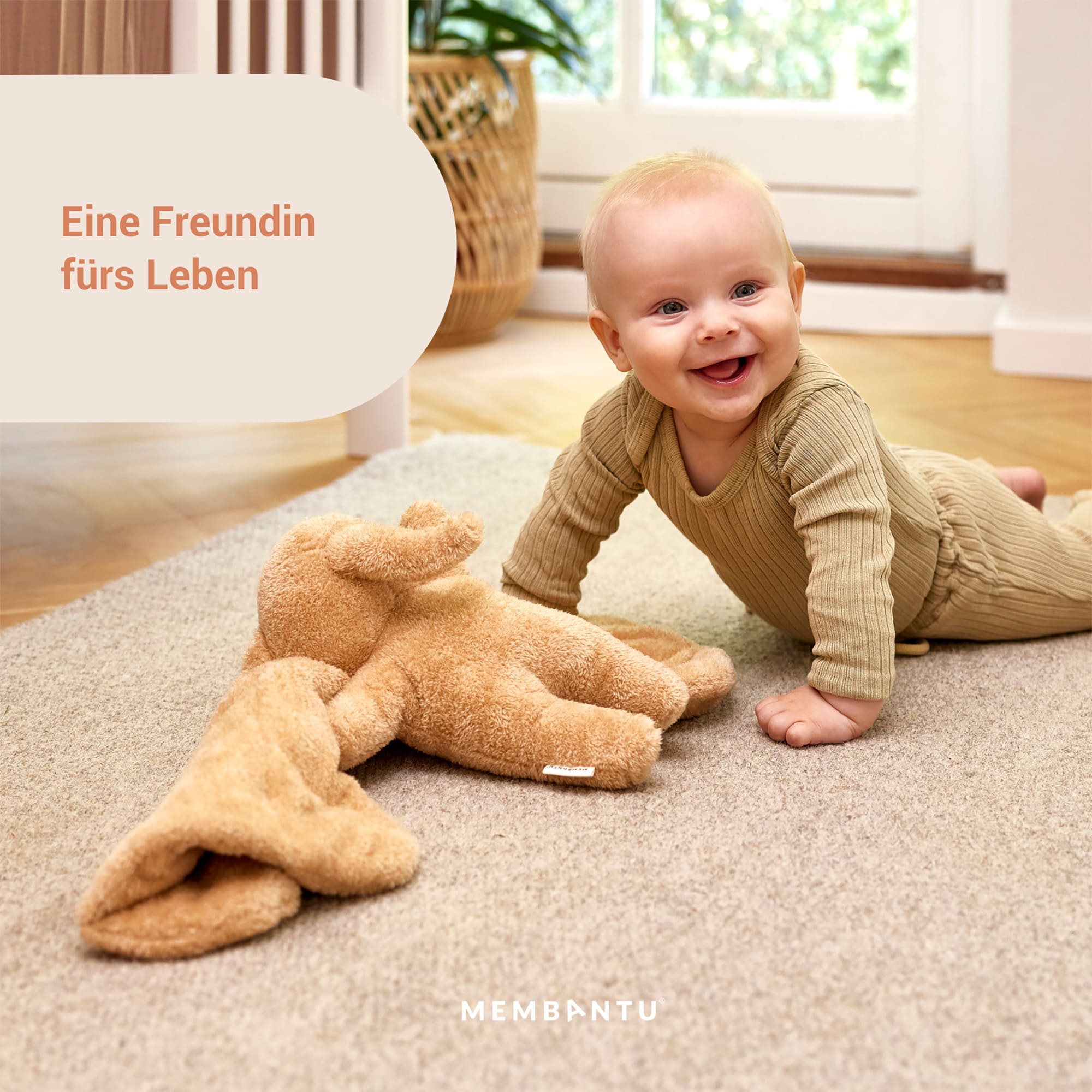 Kuscheltiere Elefanten, MEMBANTU, Grau – Produktansicht