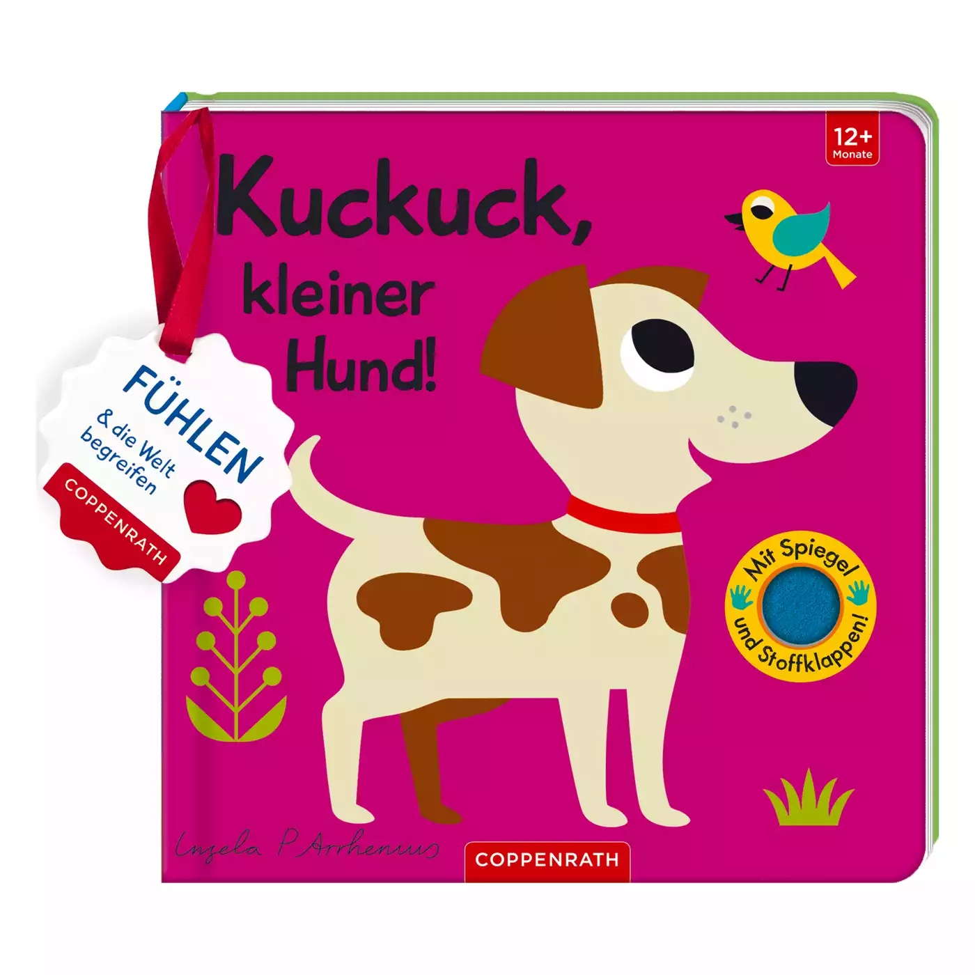 Mein Filz-Fühlbuch Kuckuck, kleiner Hund COPPENRATH 2000576309901 3