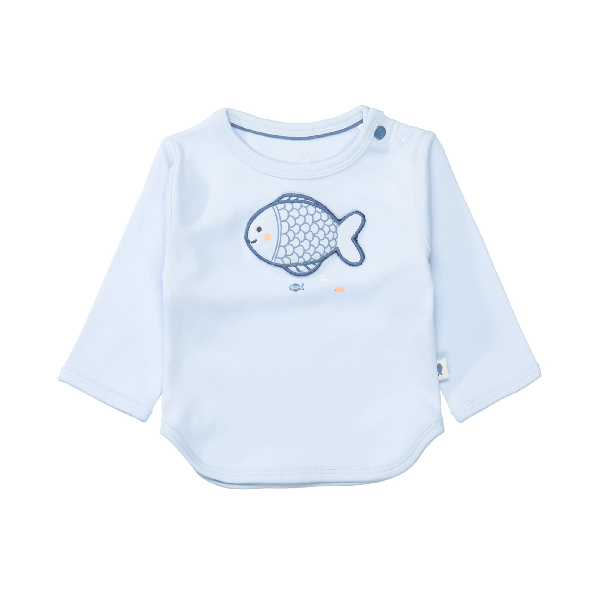 Langarmshirts, STACCATO, Blau – Produktansicht