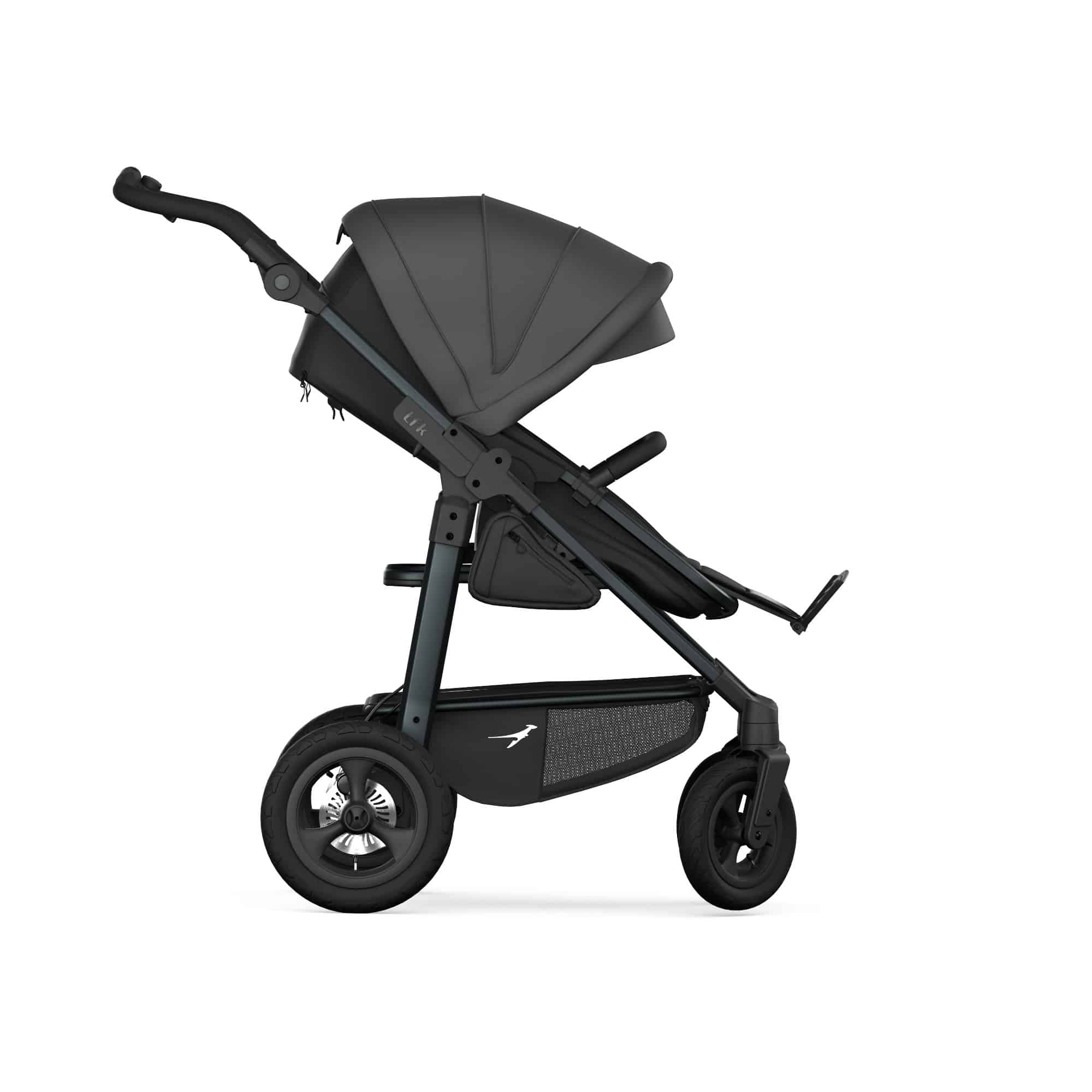 Kombi-Kinderwagen, tfk, Grau – Produktansicht
