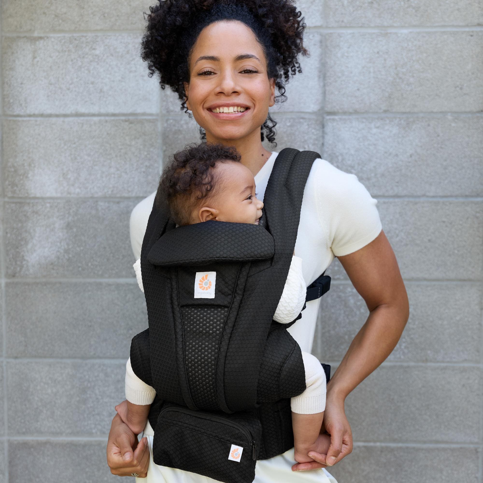 Fullbuckle Tragen, ERGObaby, Schwarz – Produktansicht