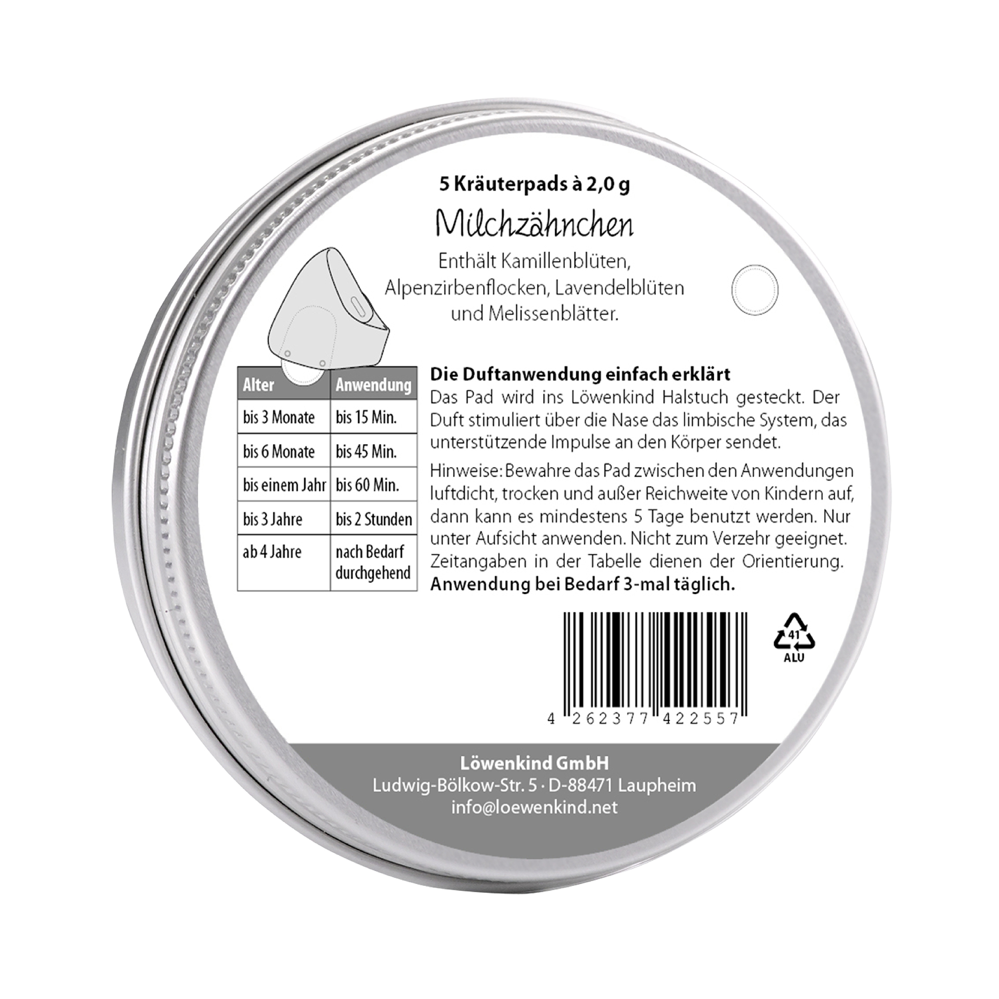 Hausapotheke, Löwenkind, Mehrfarbig – Produktansicht