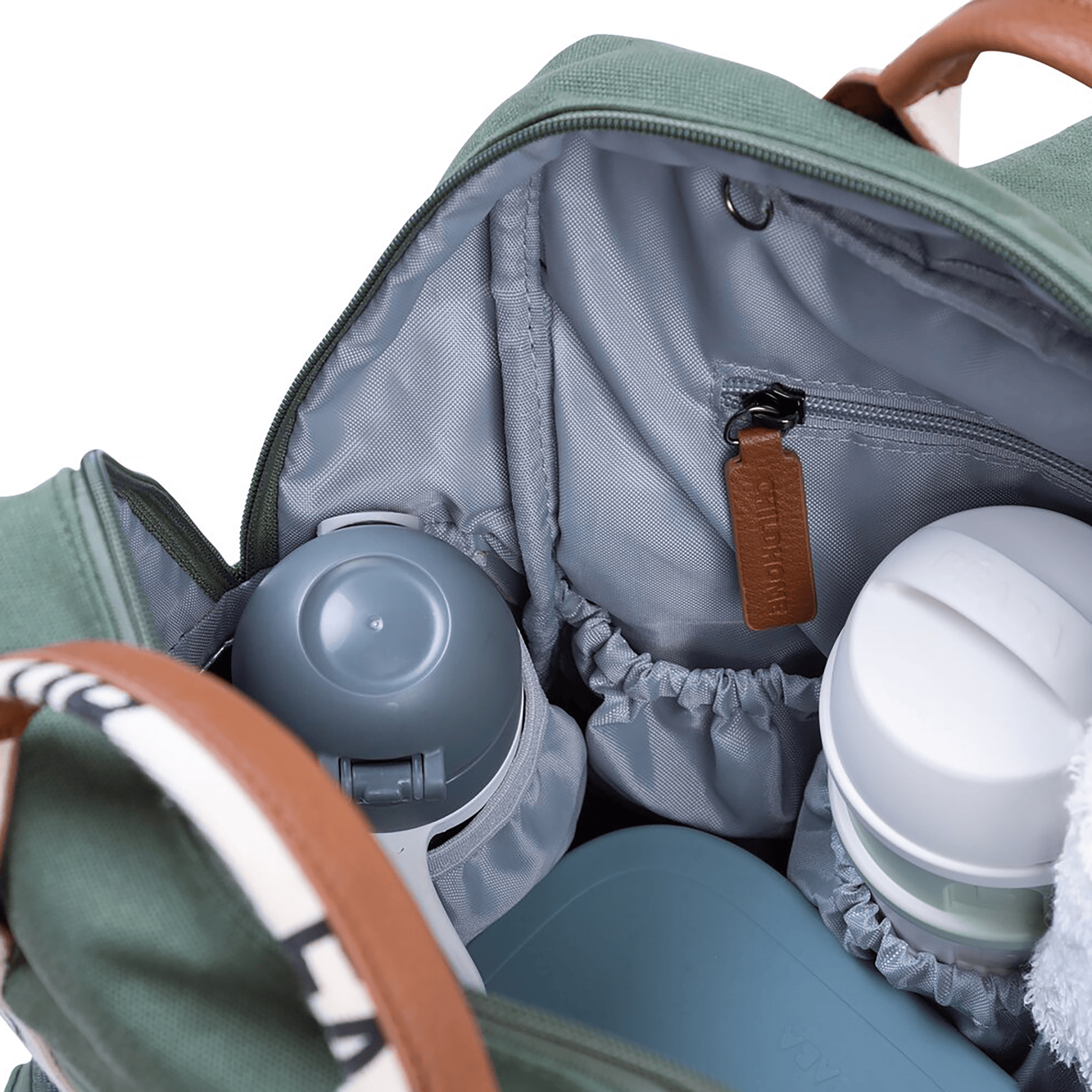 Wickelrucksäcke, CHILDHOME, Grün – Produktansicht