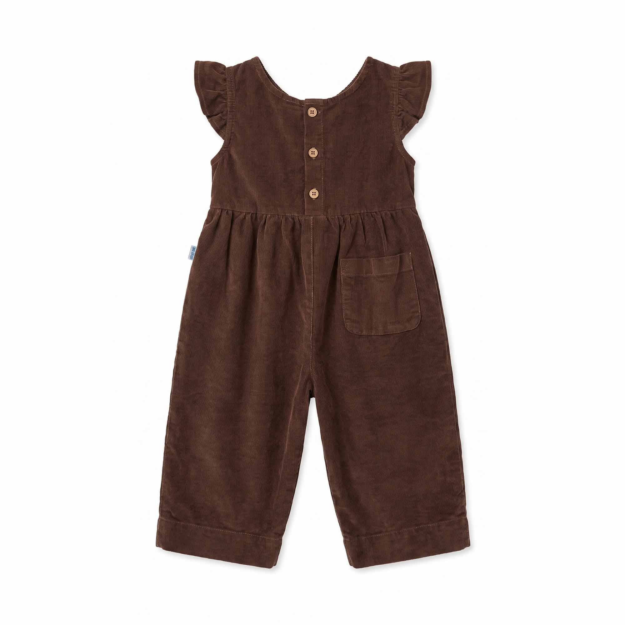 Overalls, LITTLE ONE, Braun – Besonderheit: aus 100% Baumwolle