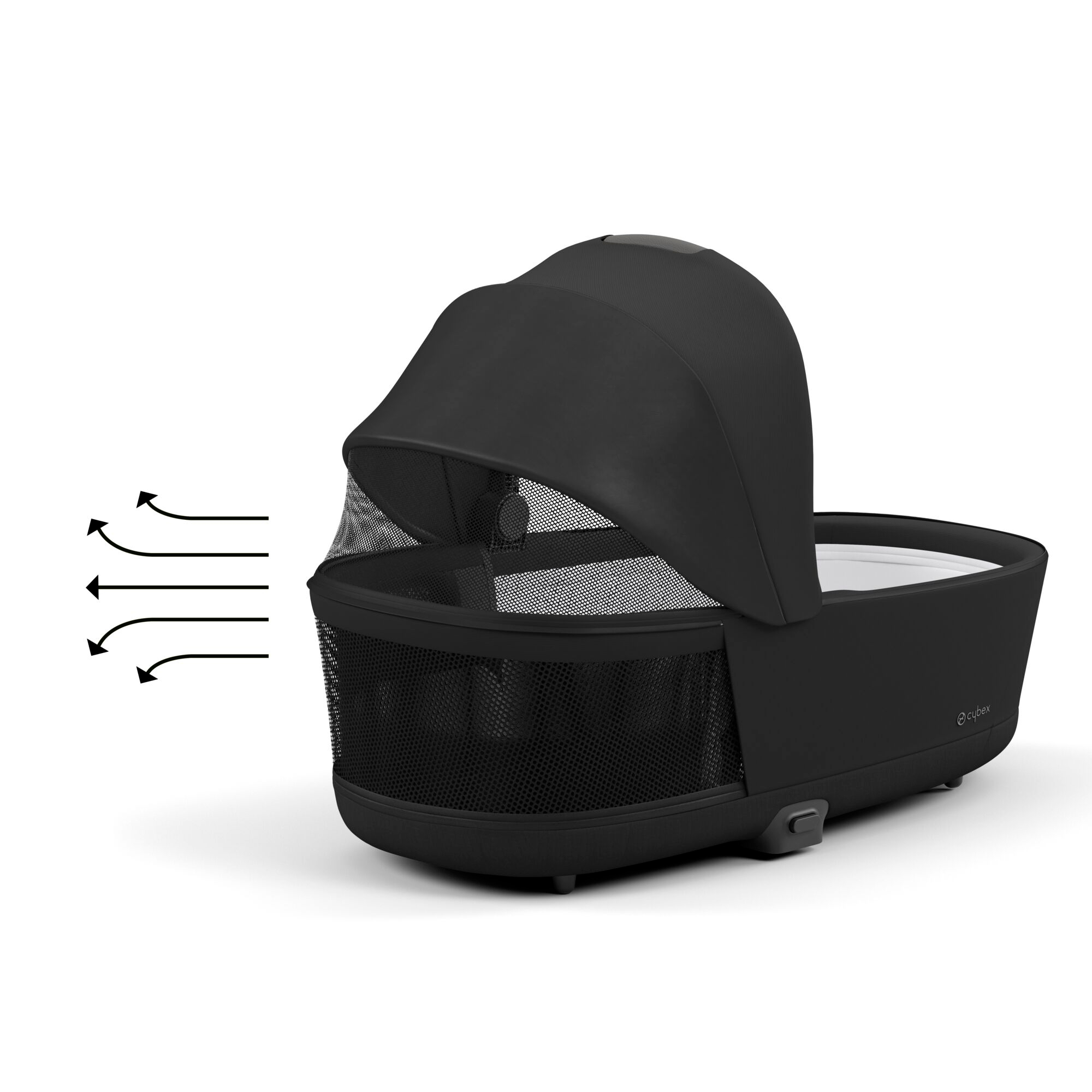 Tragewannen, cybex PLATINUM, Schwarz – Produktansicht