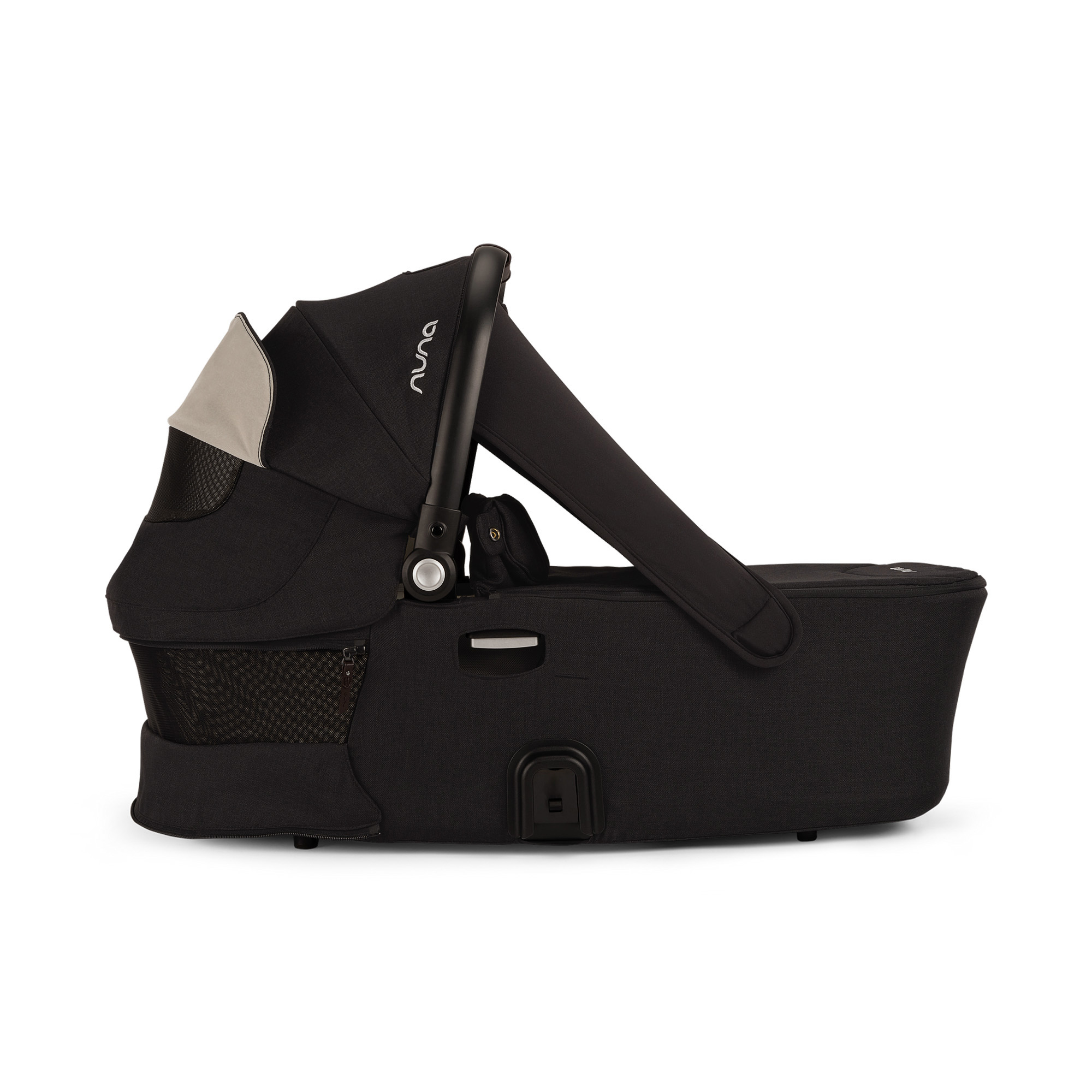 Kombi-Kinderwagen, nuna, Schwarz – Produktansicht