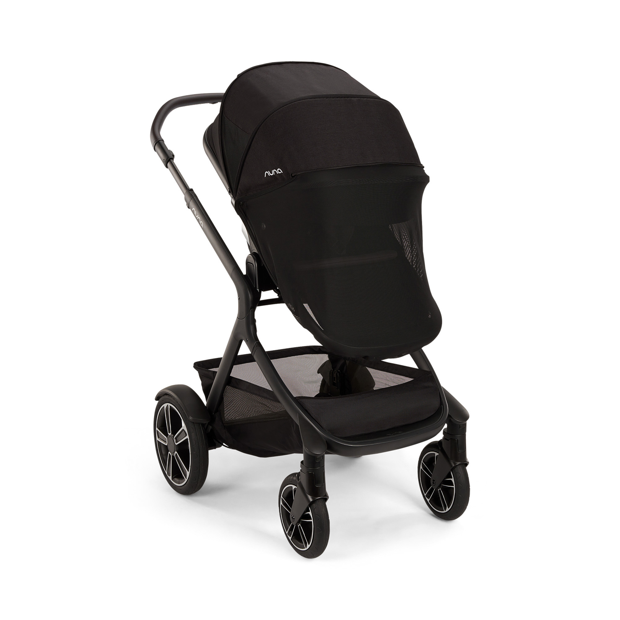 Kombi-Kinderwagen, nuna, Schwarz – Produktansicht