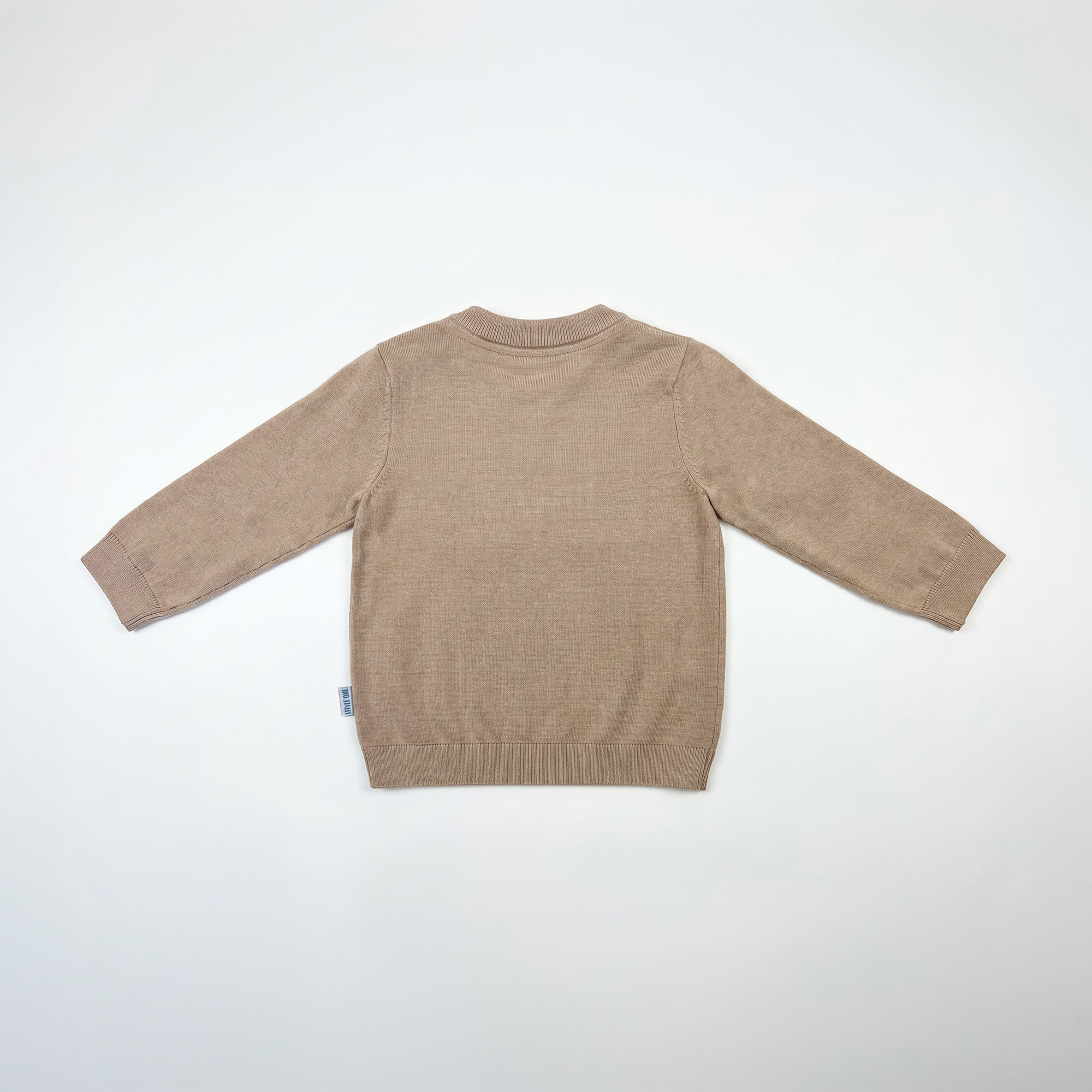 Strickpullover, LITTLE ONE, Beige – Produktansicht