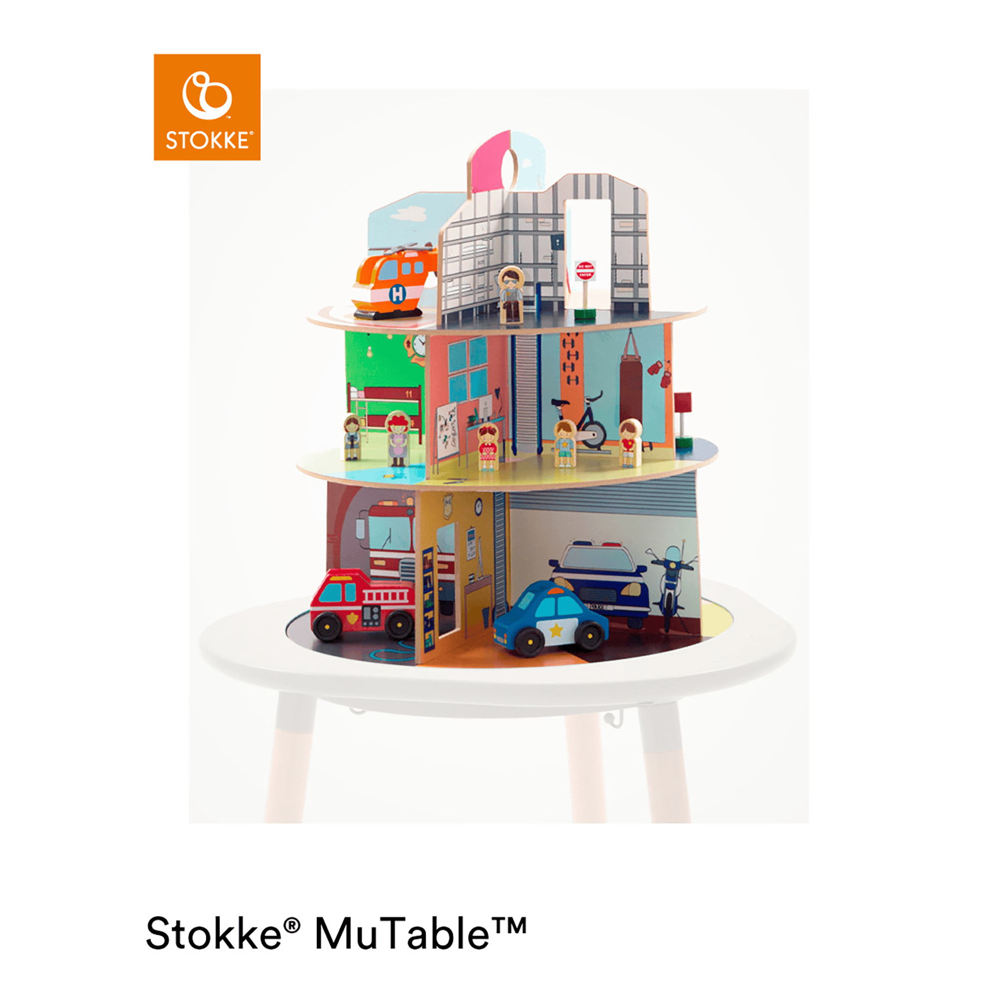 Kindersitzgruppen, STOKKE, Mehrfarbig – Produktansicht