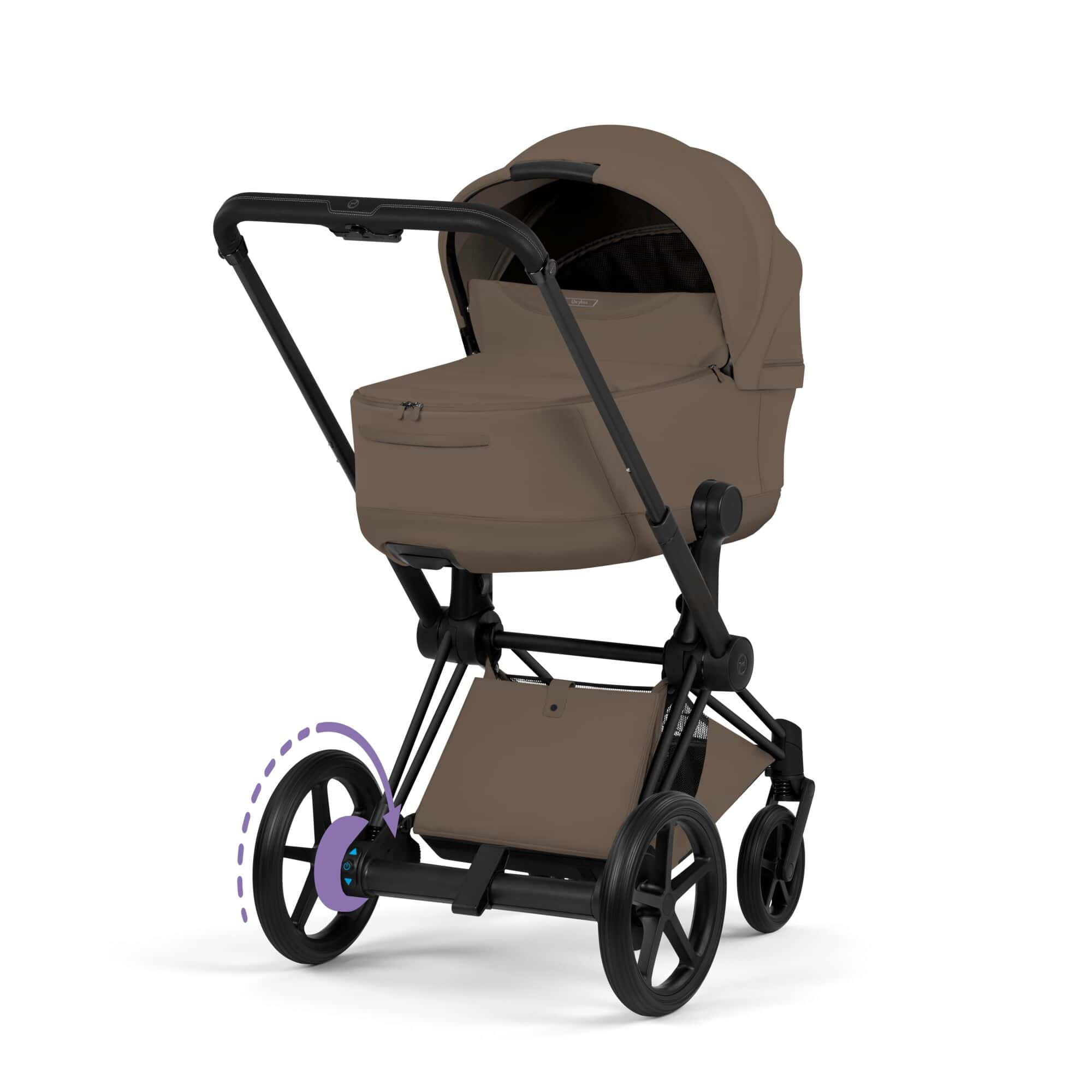 Kombi-Kinderwagen, cybex PLATINUM, Braun – Produktansicht