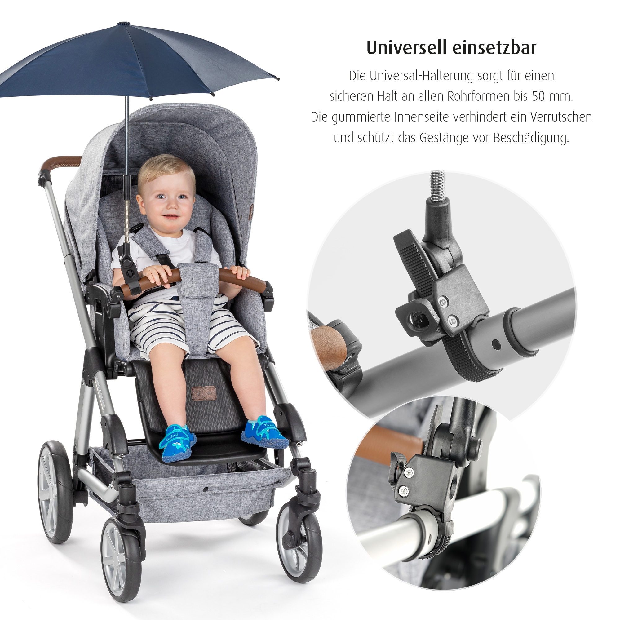 % SALE Kinderwagen, reer, Blau – Produktansicht
