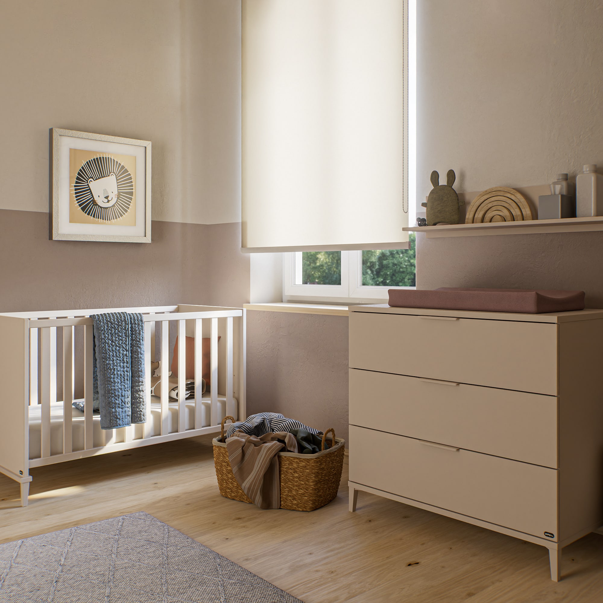 Gitterbetten, Yuny by PAIDI, Beige – Produktansicht