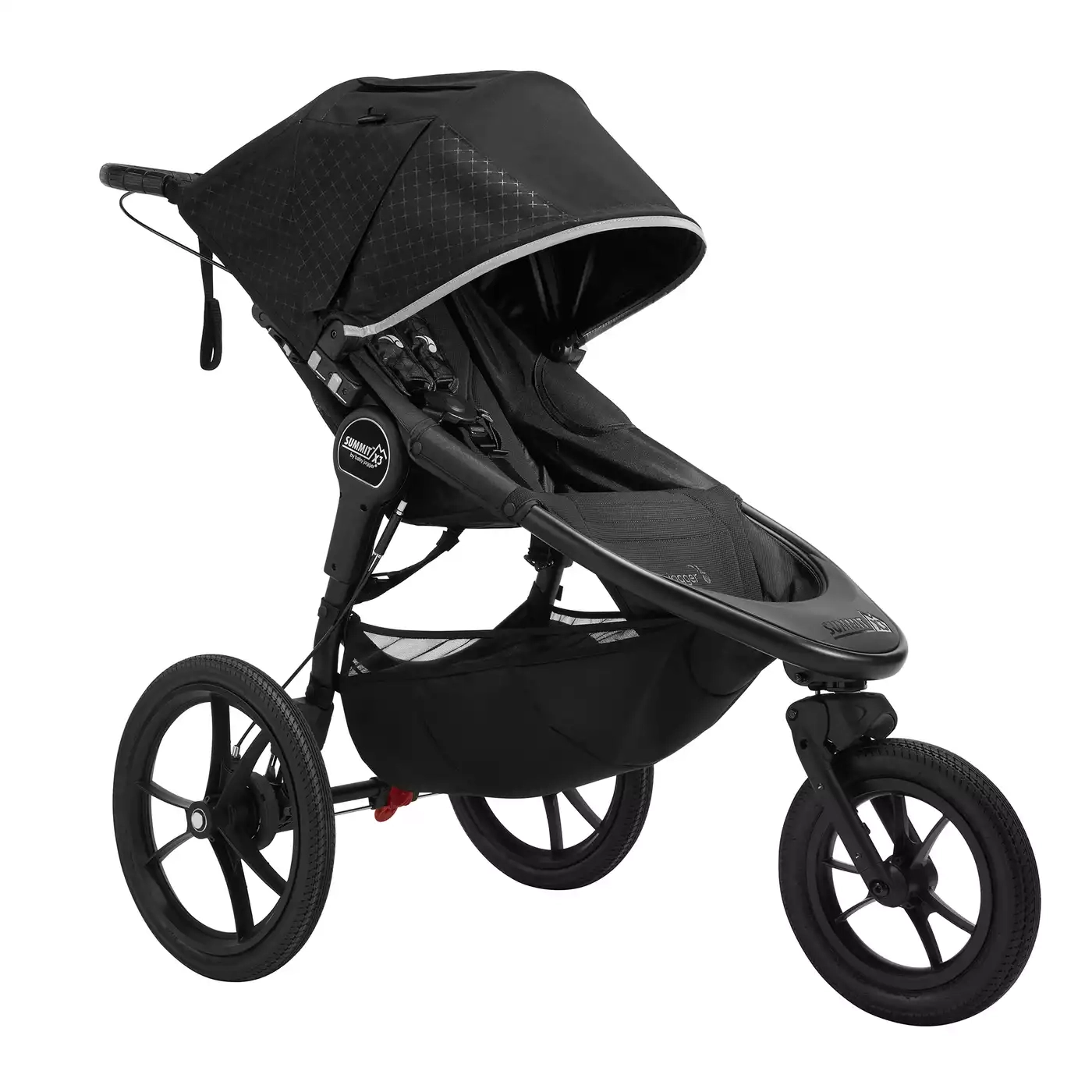 Sportwagen, baby jogger, Schwarz – Produktansicht