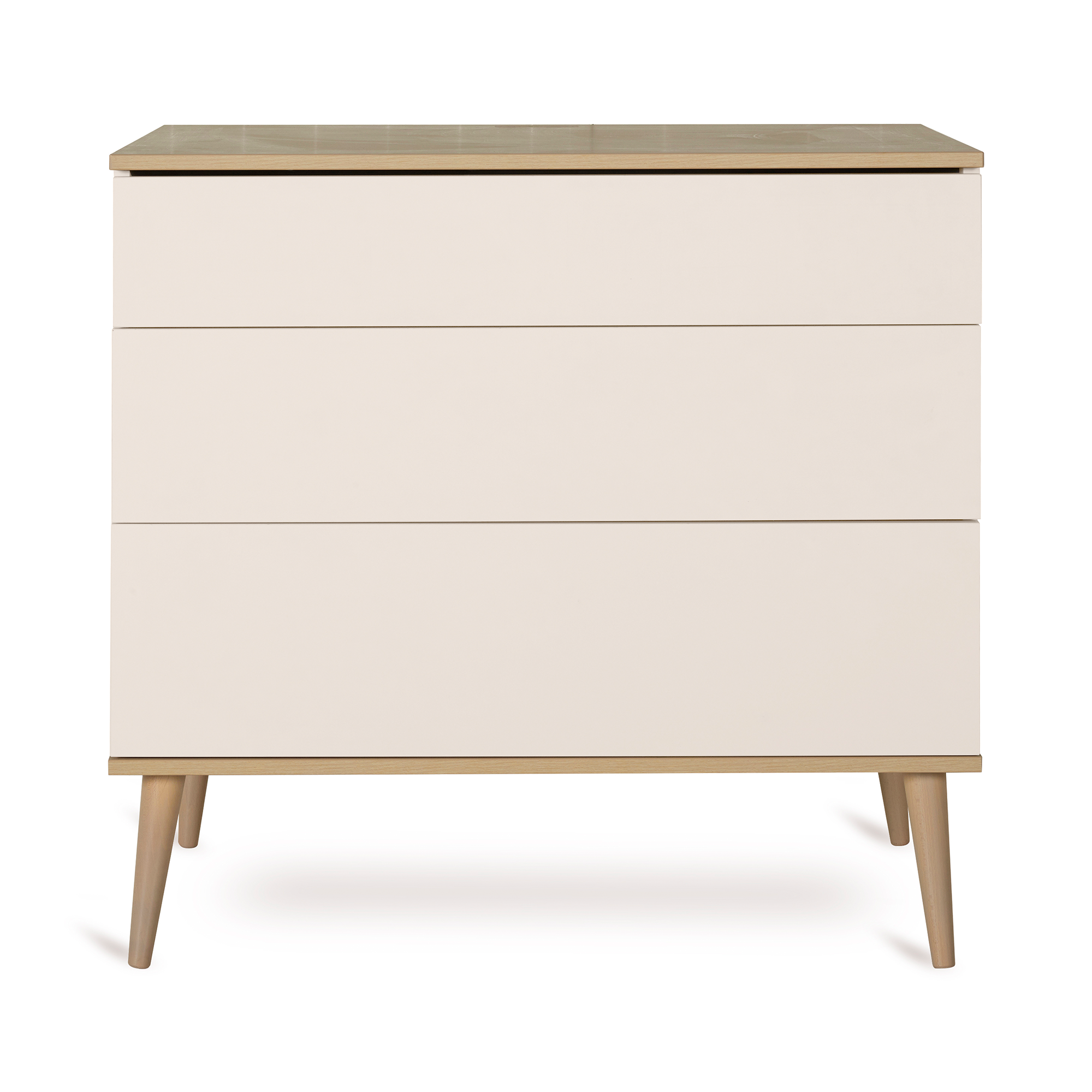 Produkte, Quax, Beige – Besonderheit: Kommodenfüße aus FSC-zertifiziertem Buchenholz