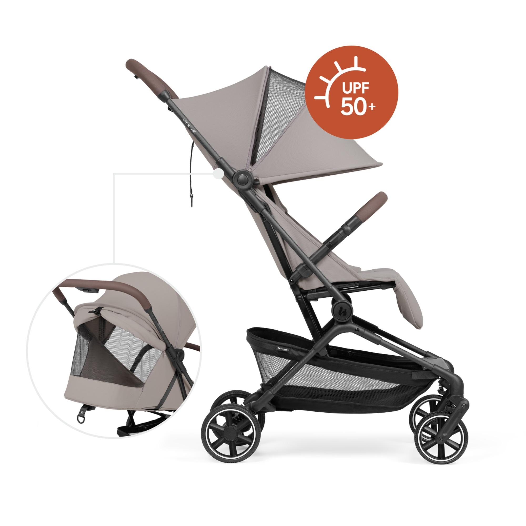 Reisebuggys, hauck, Beige – Produktansicht