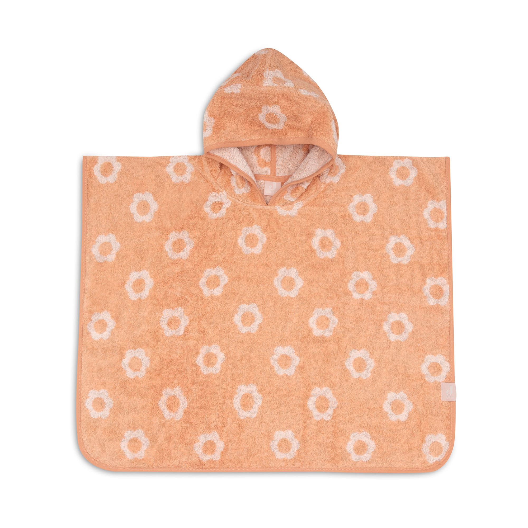 Badeponcho, jollein, Orange – Produktansicht