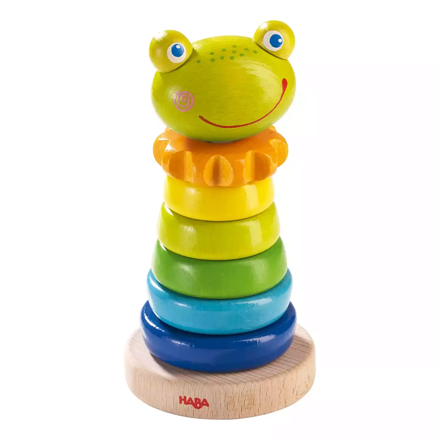 Steckspiel Frosch HABA mehrfarbig Mehrfarbig 2000571849617 1