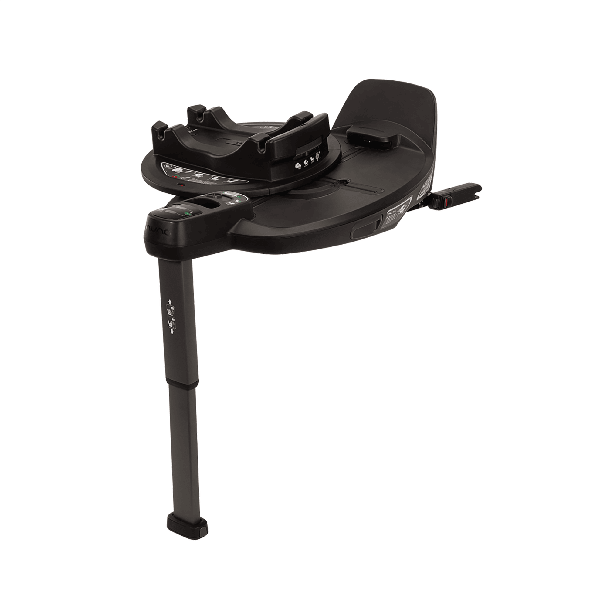 Isofix Stationen, nuna, Schwarz – Produktansicht