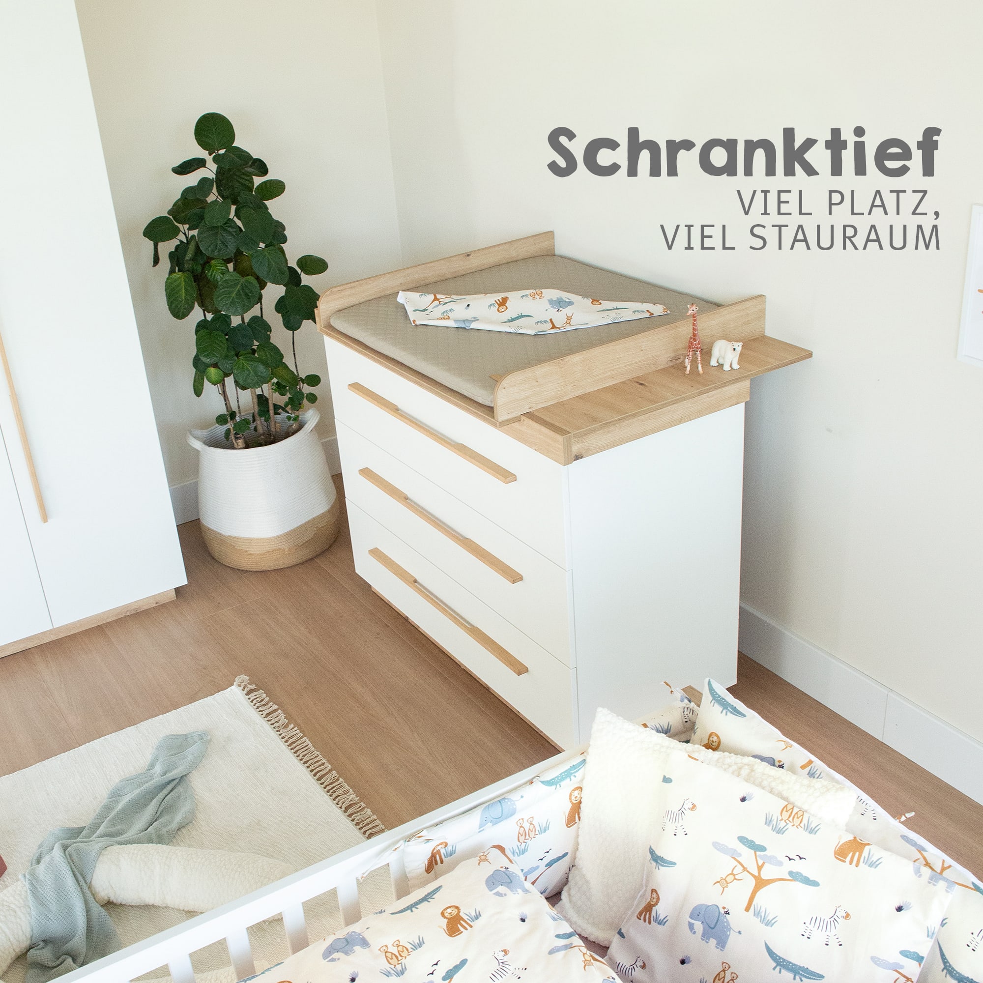Wickelkommoden, roba, Weiß – Produktansicht