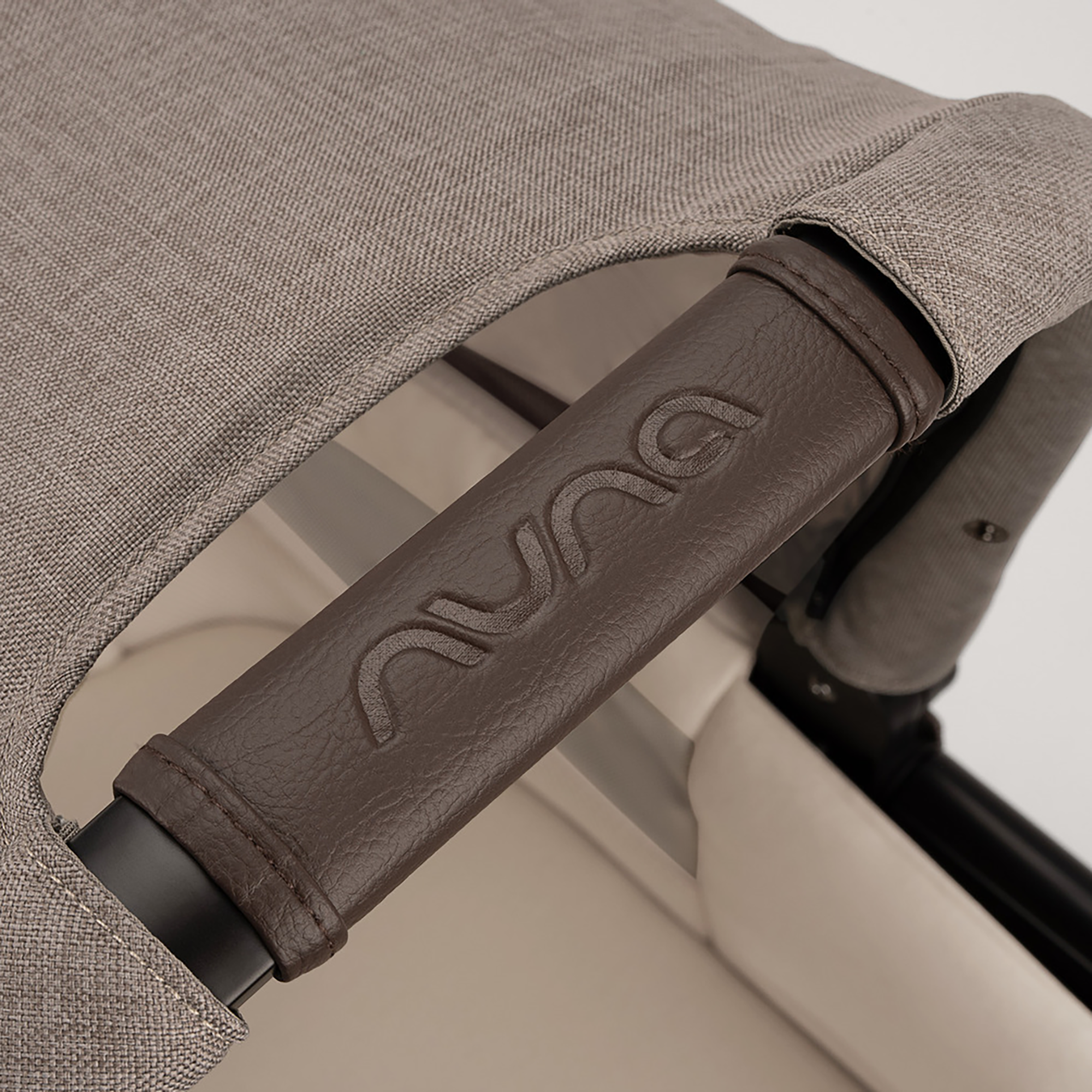 Kombi-Kinderwagen, nuna, Braun – Produktansicht