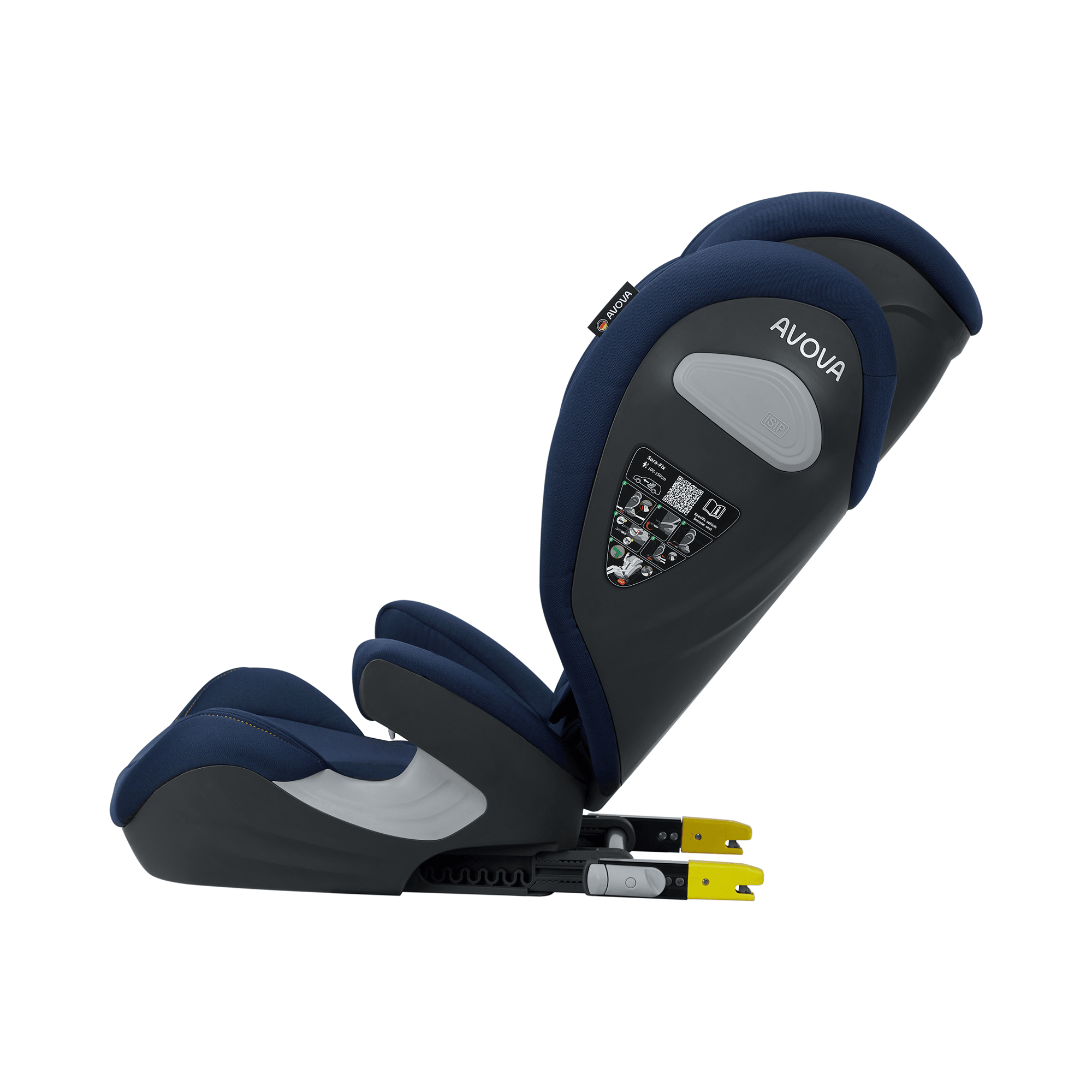 Kindersitze 15-36 kg, Gruppe 2/3, AVOVA, Blau – Produktansicht