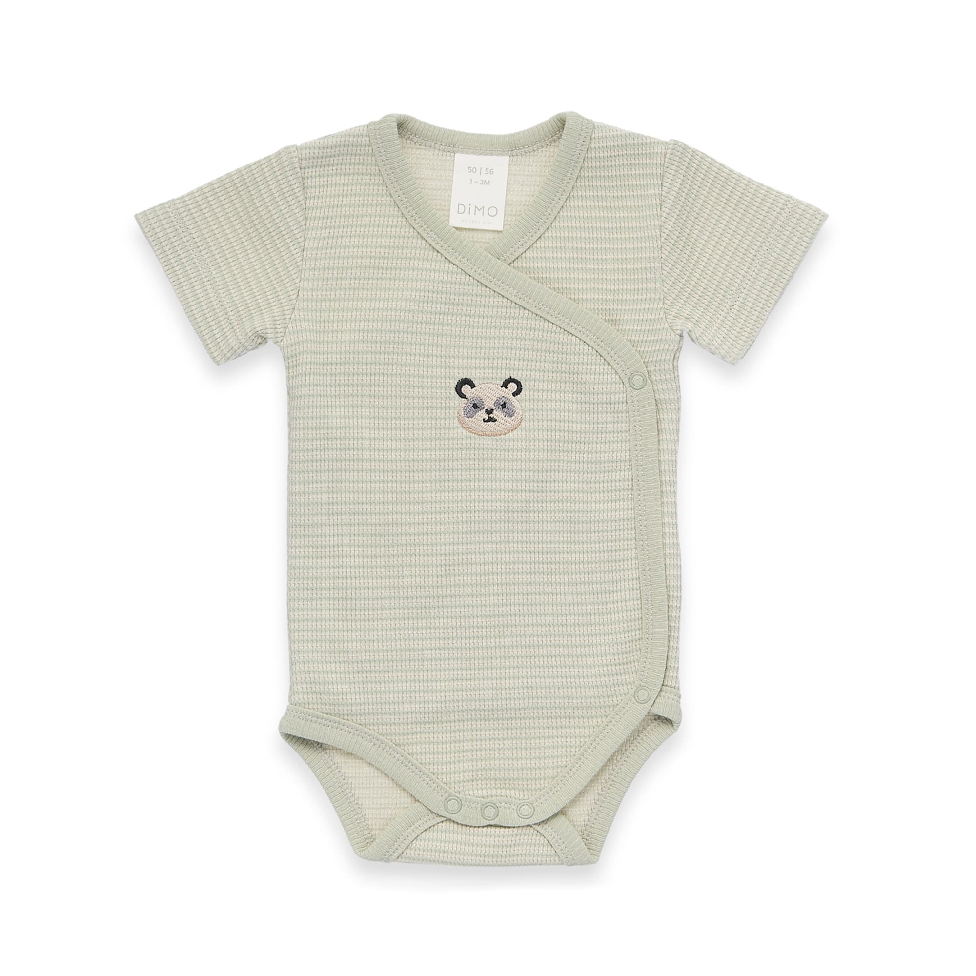 Wickelbodys, DIMO, Grün – Besonderheit: aus 100% Baumwolle