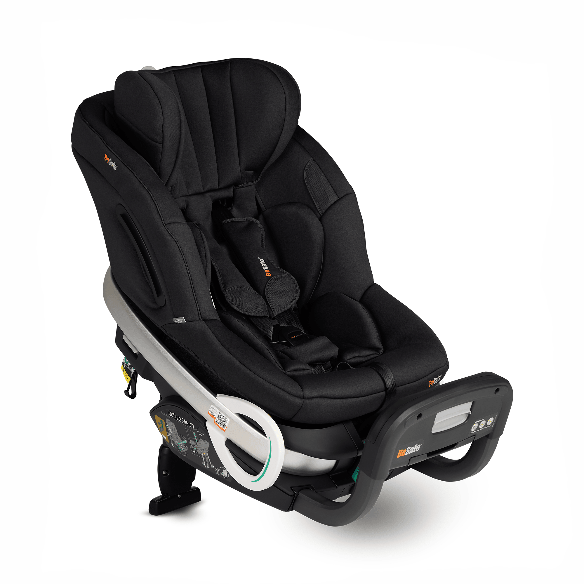 Kindersitze 9-36 kg, Gruppe 1/2/3, BeSafe, Schwarz – Produktansicht