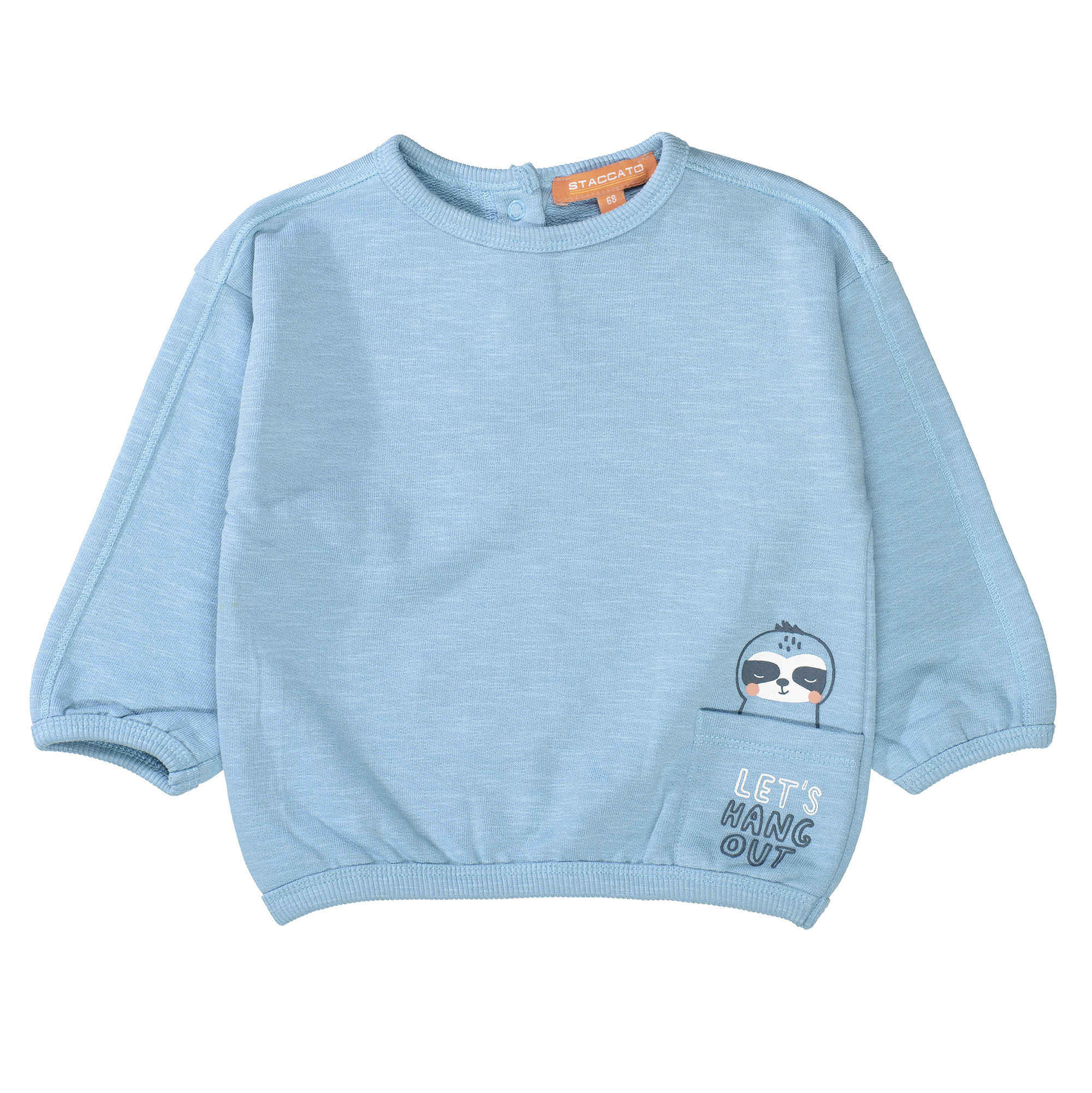 Sweatshirt Let's Hang Out STACCATO Blau M2000585457303 1