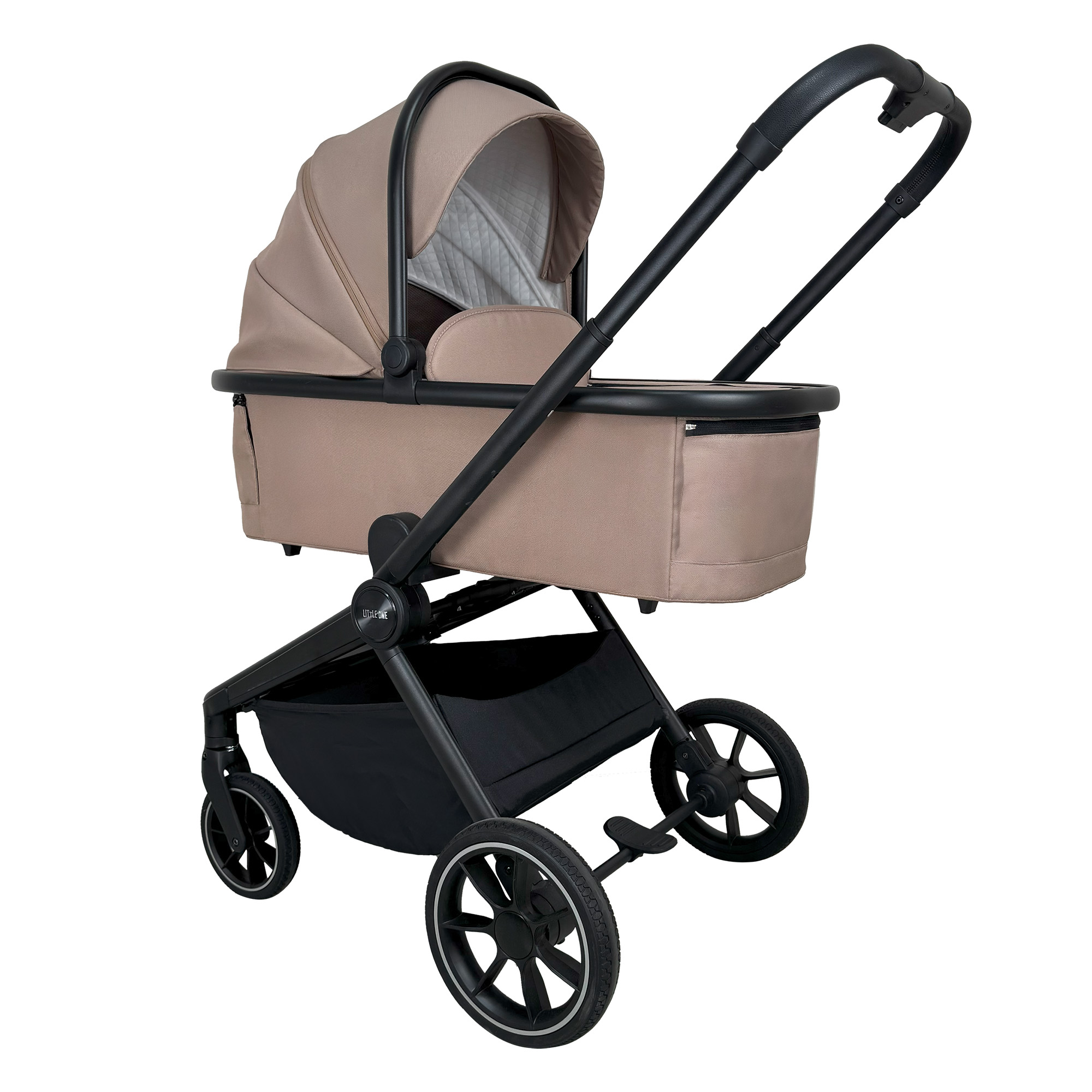 LITTLE ONE, Schwarz – Besonderheit: inklusive Babywanne und Sportsitz