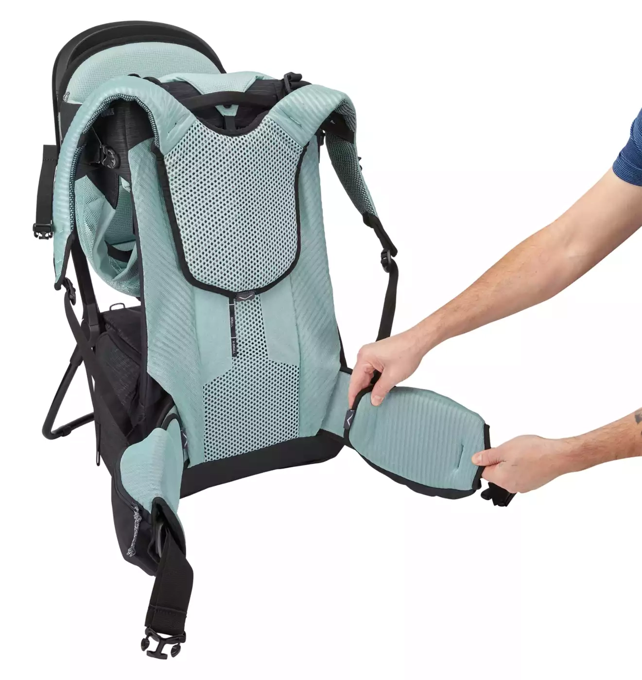 Rückentragen, THULE, Schwarz – Produktansicht