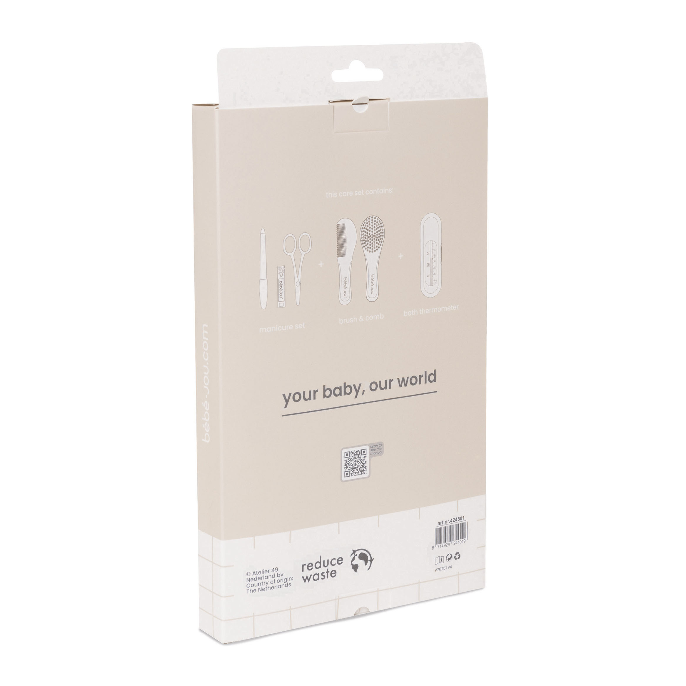 Babypflege-Sets, bébé-jou, Beige – Produktansicht