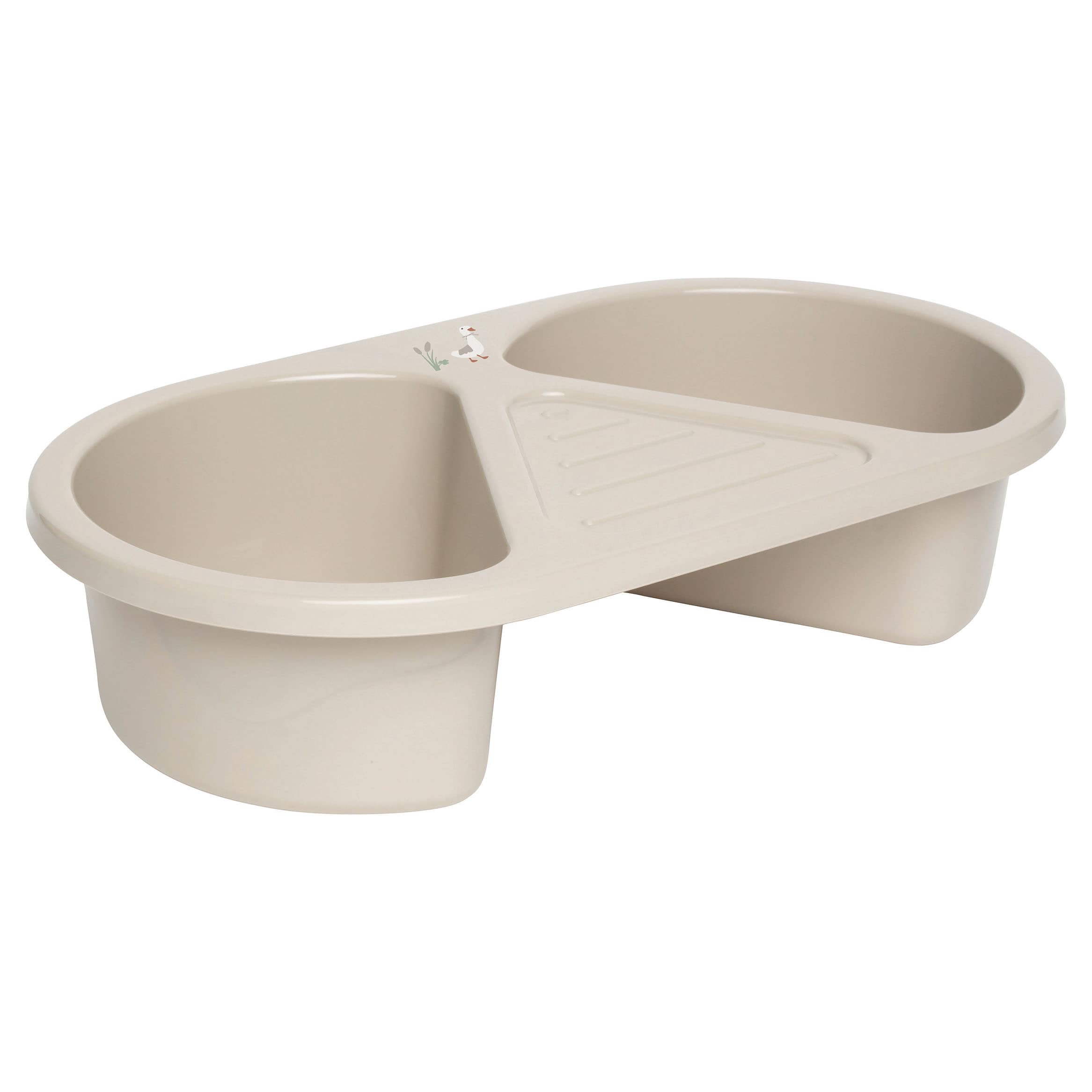 Badewannen, bébé-jou, Beige – Besonderheit: zwei Wasserkammern